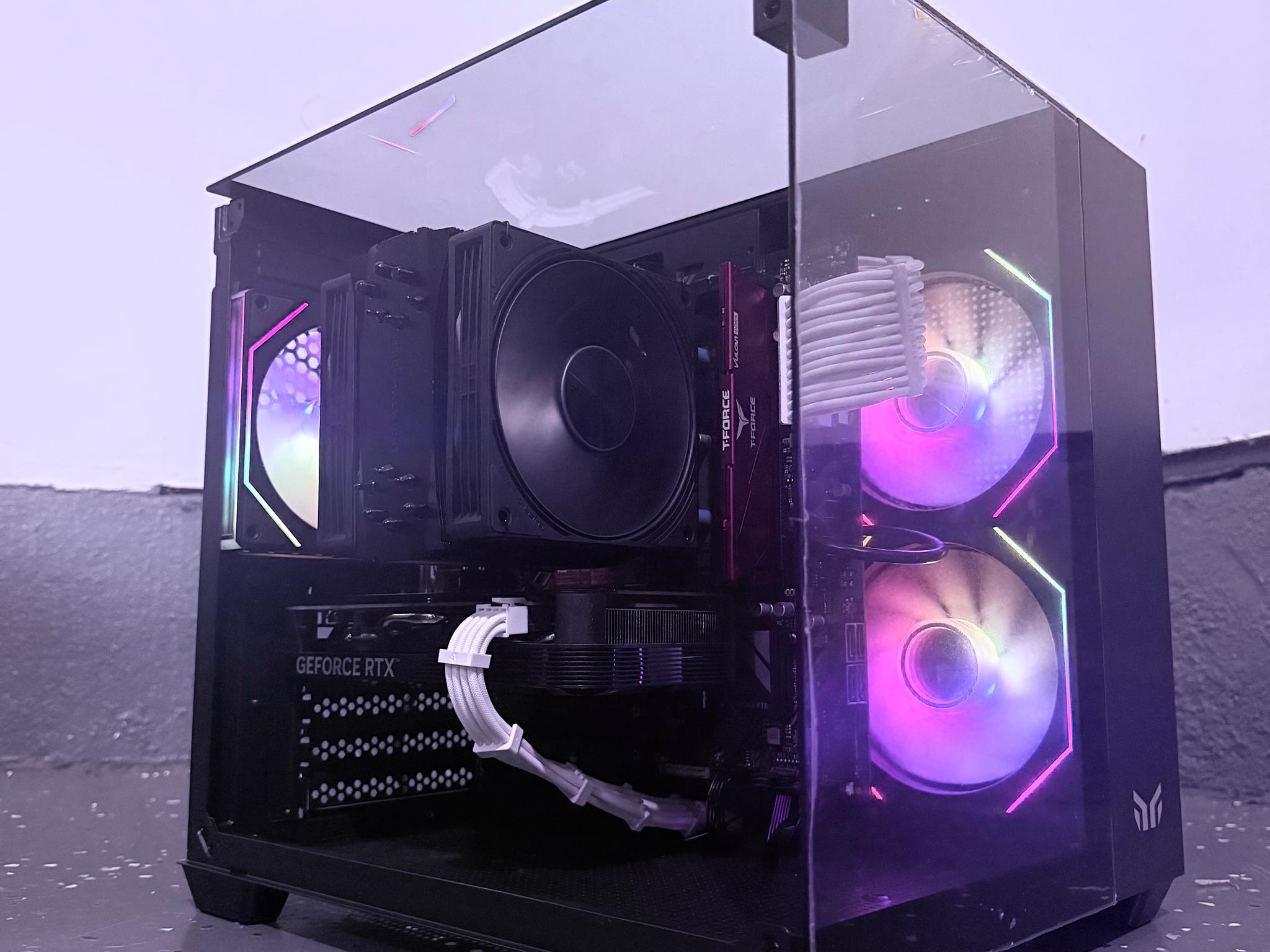 ⚫️"Black Orchid"🌸 | 1440p Gaming | RTX 4060 | i5 14400F | 16GB DDR5 | 1TB+1GB Dram SSD | Free Ship