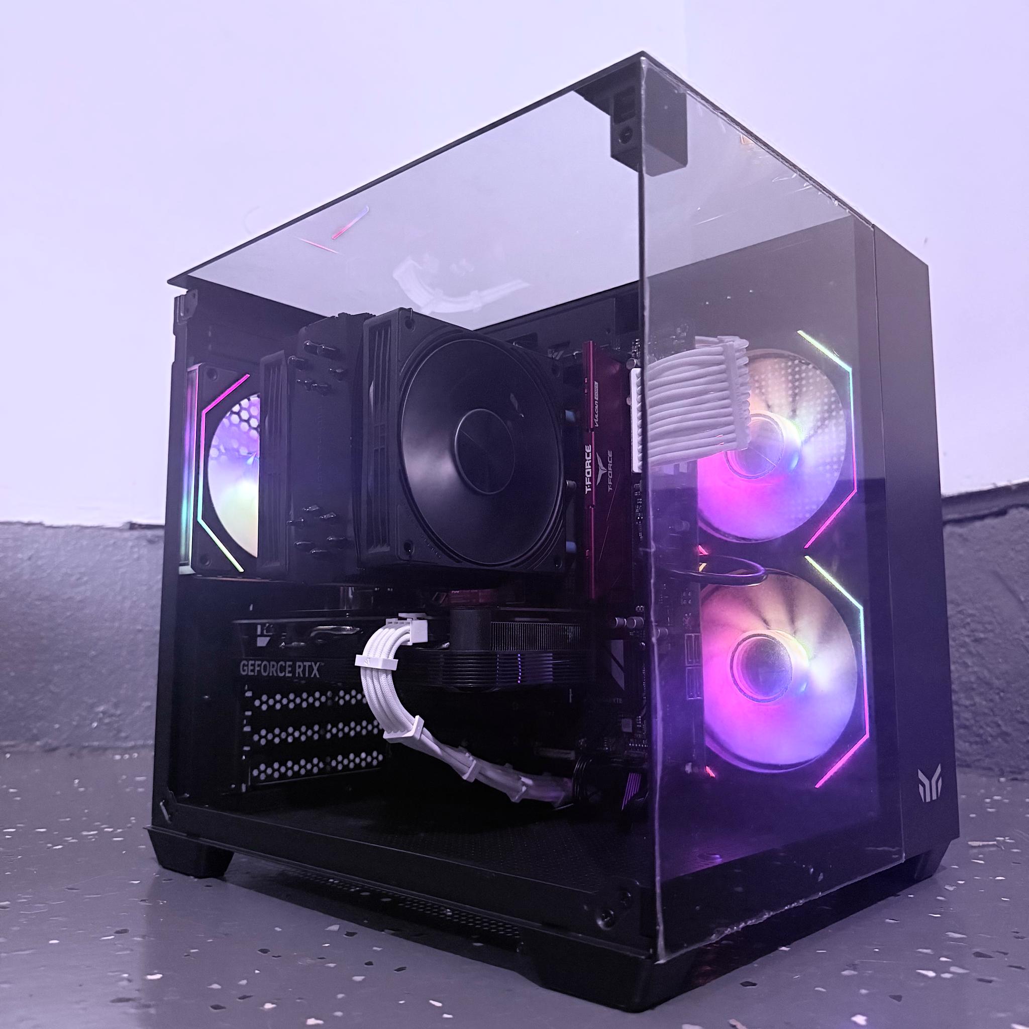 ⚫️"Black Orchid"🌸 | 1440p Gaming | RTX 4060 | i5 14400F | 16GB DDR5 | 1TB+1GB Dram SSD | Free Ship