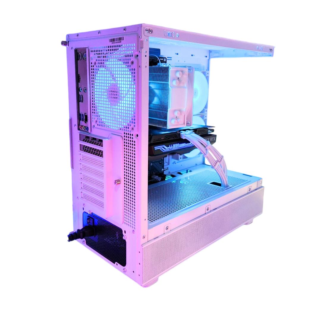 🌟 Warp Speed 🌠: RTX 3080 10GB | Ryzen 5700x | 32GB DDR4 RAM | 1TB SSD | 4 Fans | White Gaming PC