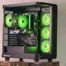FREE SHIP 🖤🌈 Black RGB Gaming PC | RTX 4070 W/ WARRANTY | Core 5 225F | 1TB NVME SSD | 16 GB DDR5