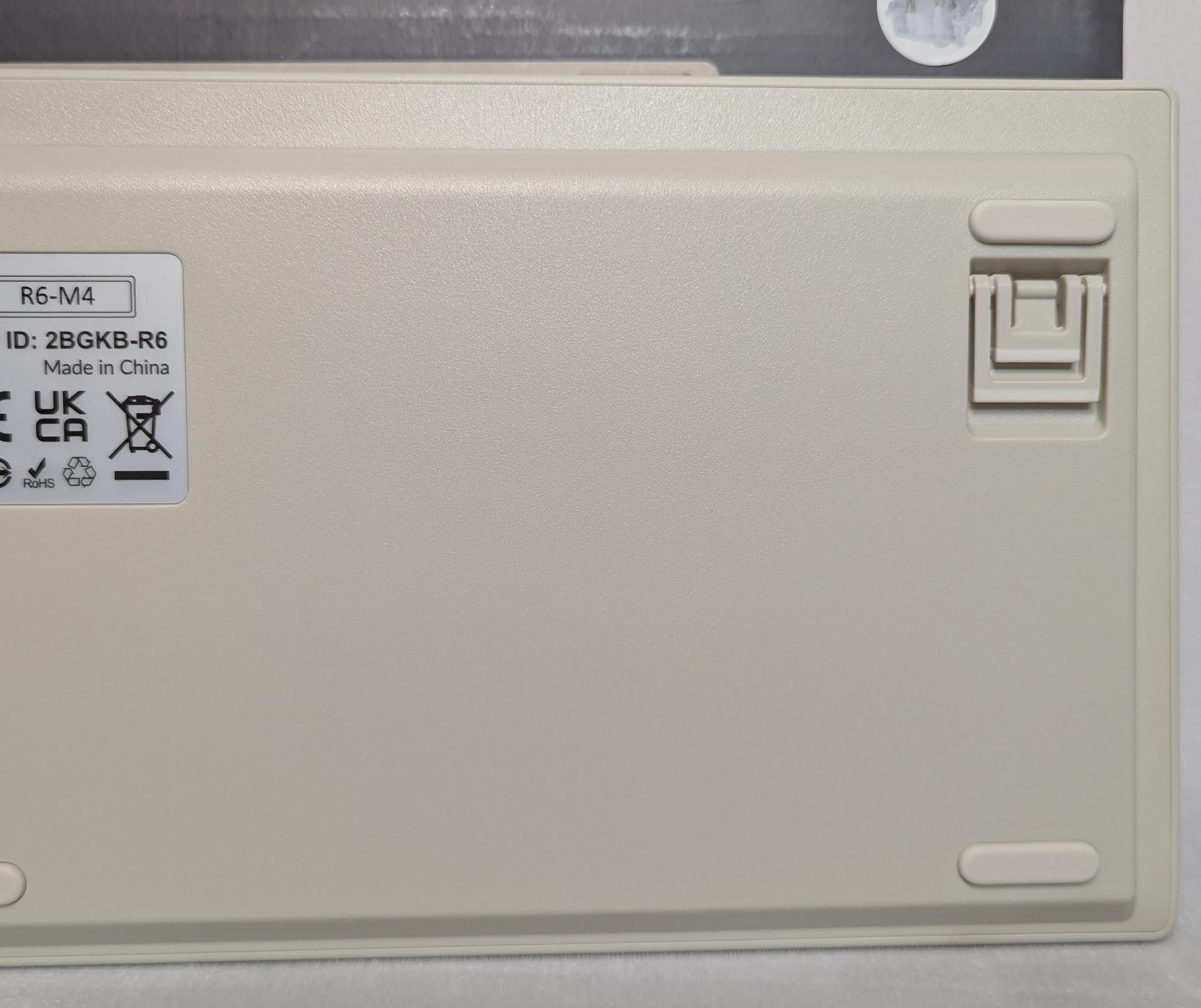Keychron R6-M4 Retro Mechanical Keyboard - Banana Tactile Switches