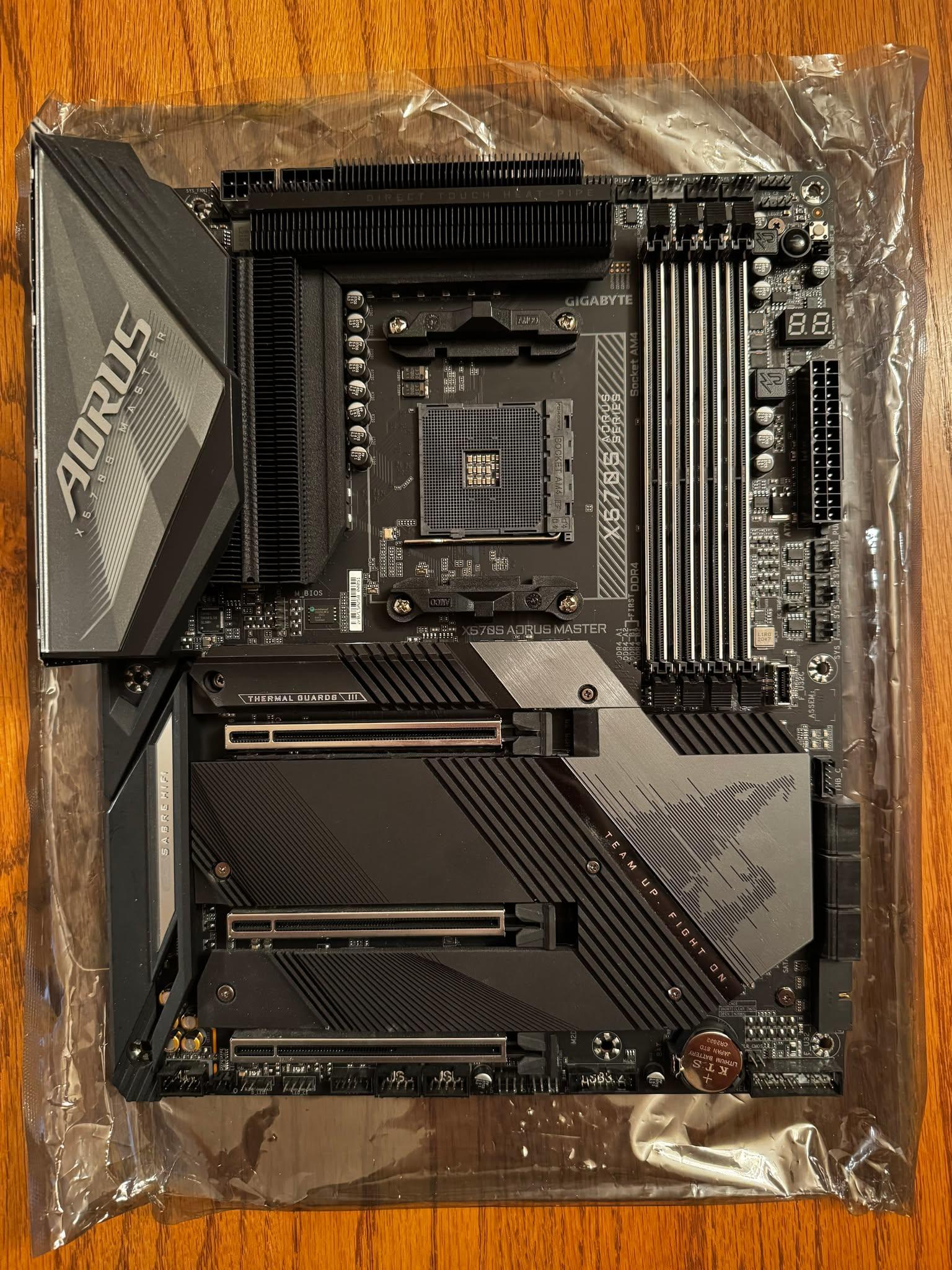 GIGABYTE X570S AORUS MASTER (rev. 1.0) AM4 ATX Motherboard