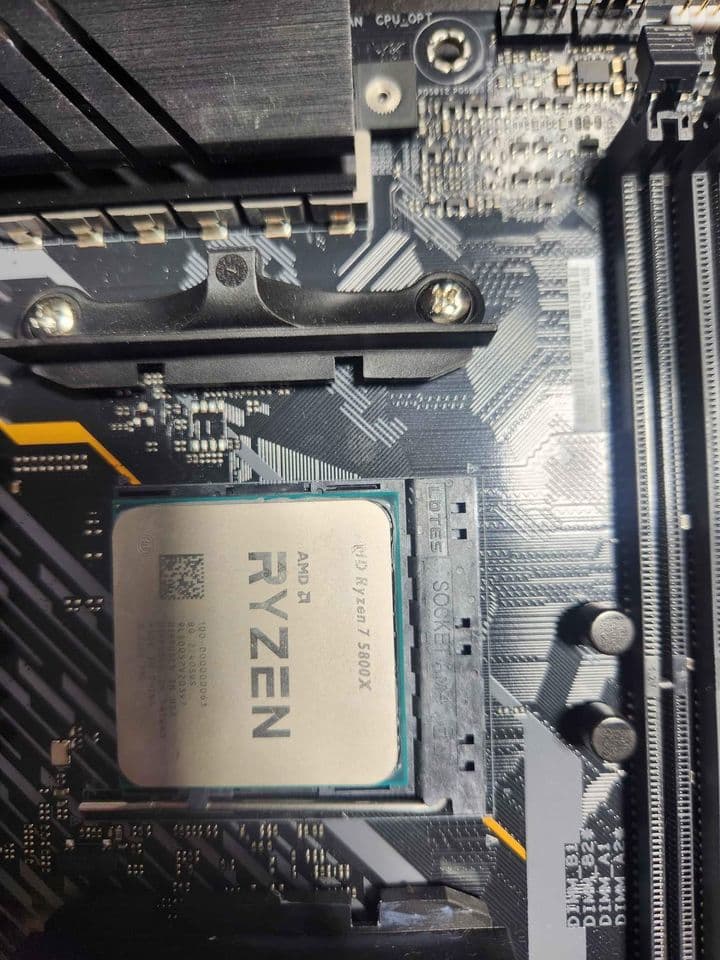 Mother board /CPU/ COMBO great condition. Ryzen 7 5800x/Mobo Asus X570-Plus wifi