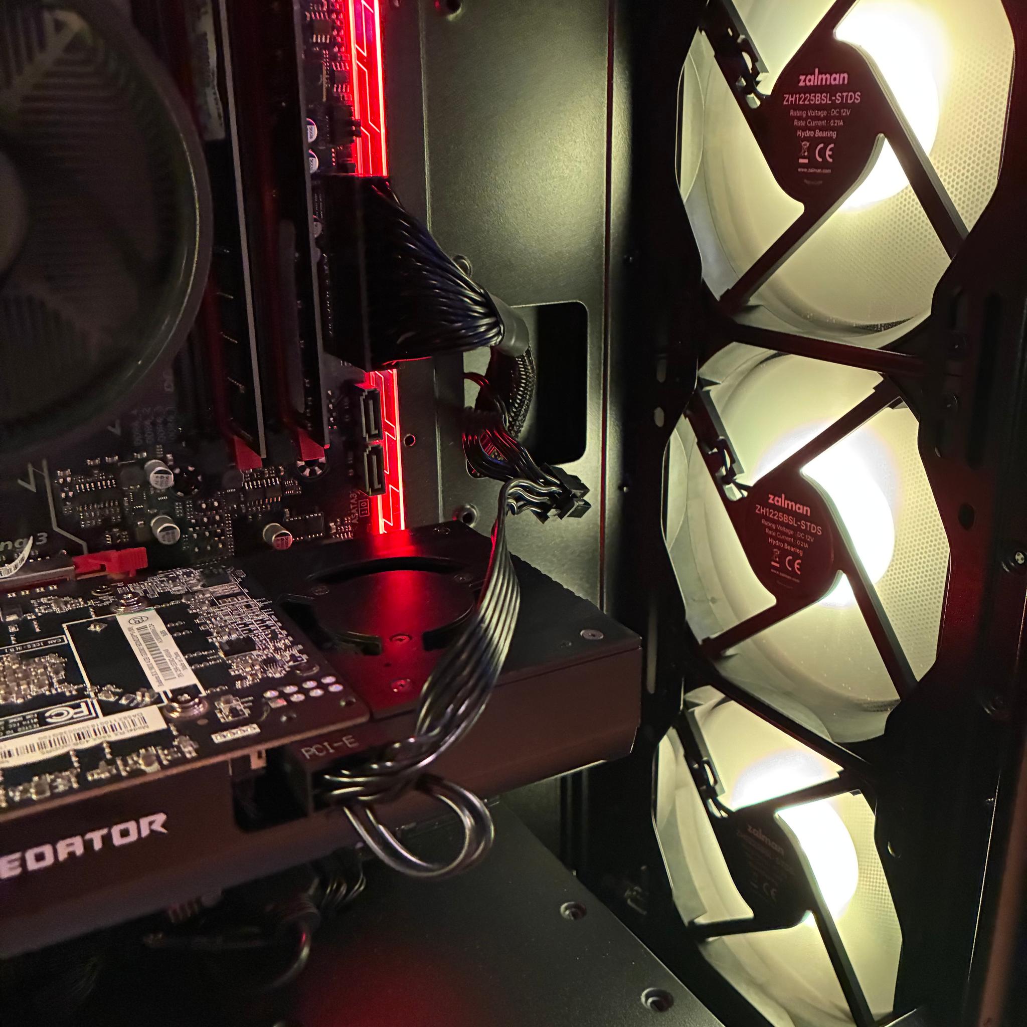 RX 580X R5 1500X CUSTOM GAMING PC 512GB NVME SSD 16GB DDR4 WIFI 6 BLUETOOTH WINDOWS 10