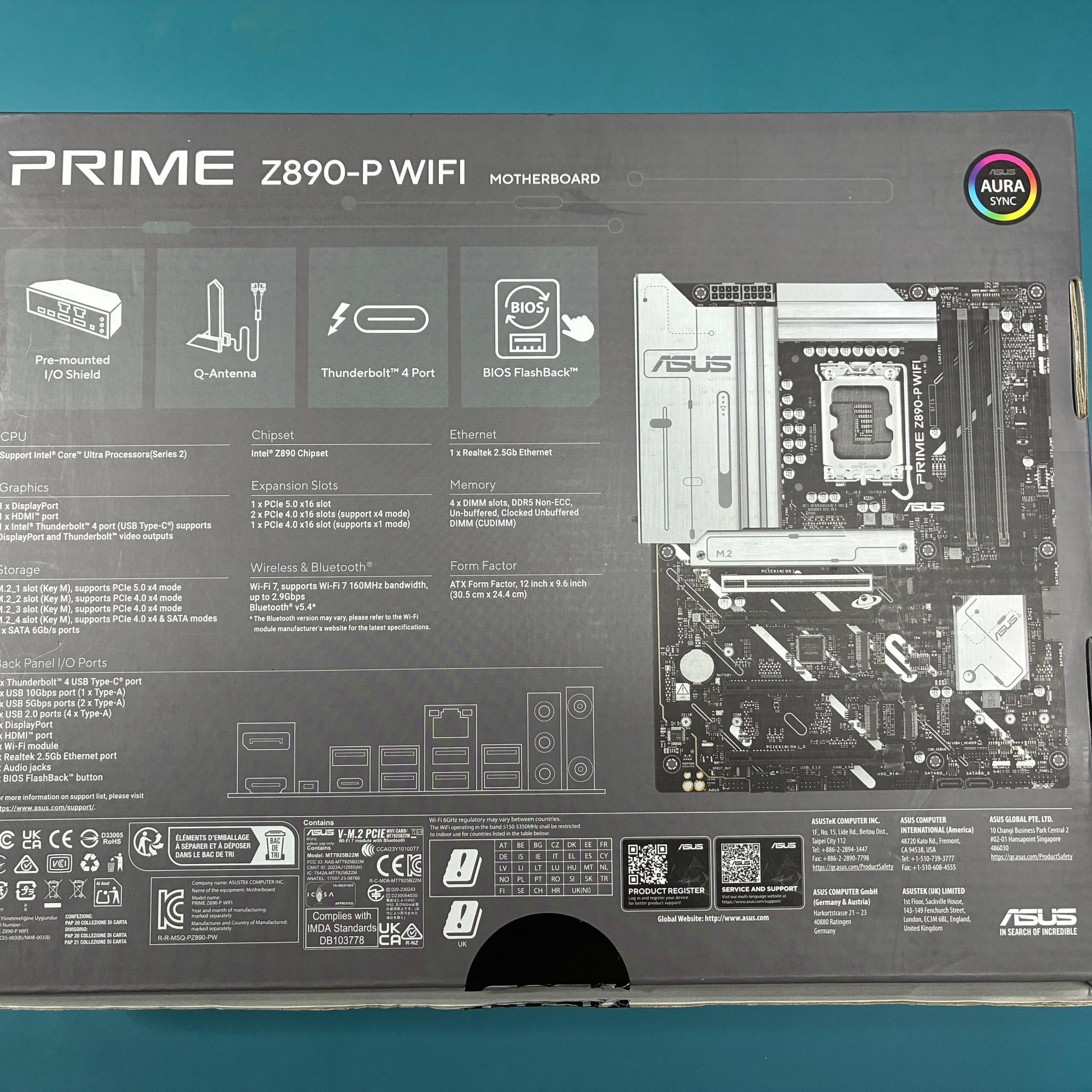 Asus PRIME Z890-P WIFI (Motherboard)
