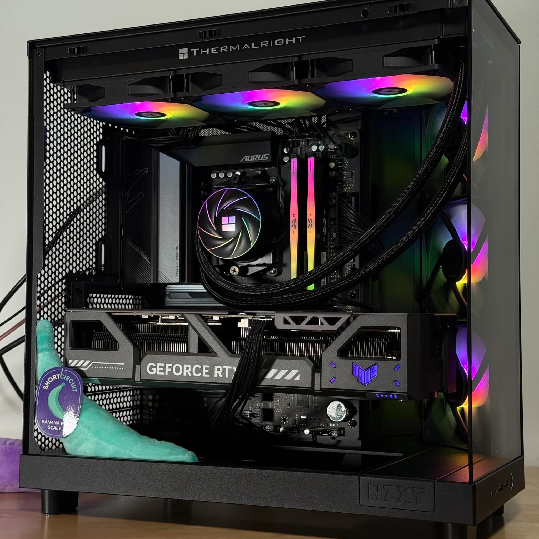 RTX 5080 Ryzen 7 9800x3d Gaming PC
