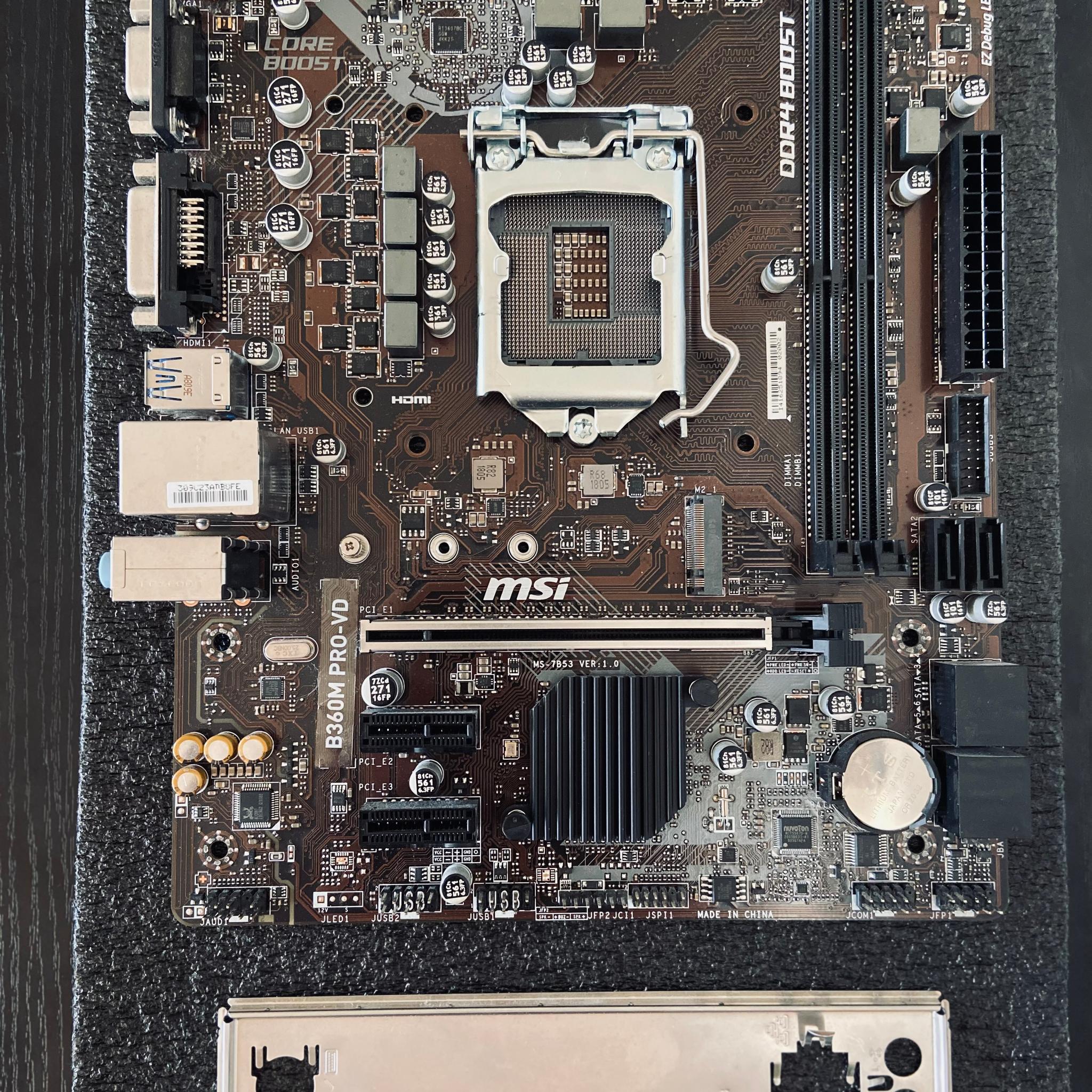 MSI B360M PRO-VD Motherboard