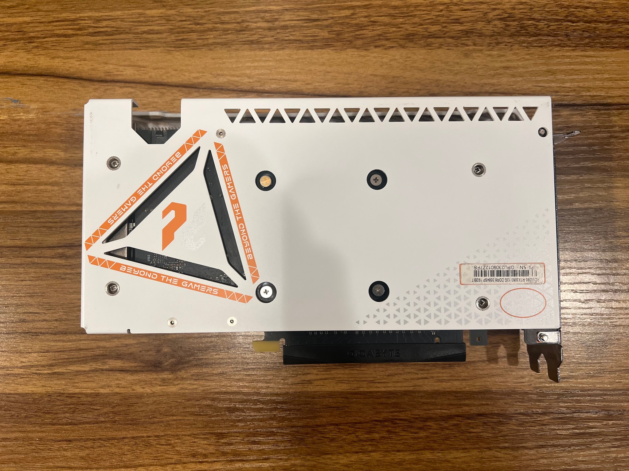 RTX 3060 12GB White PELADN ARMOUR Gaming GPU