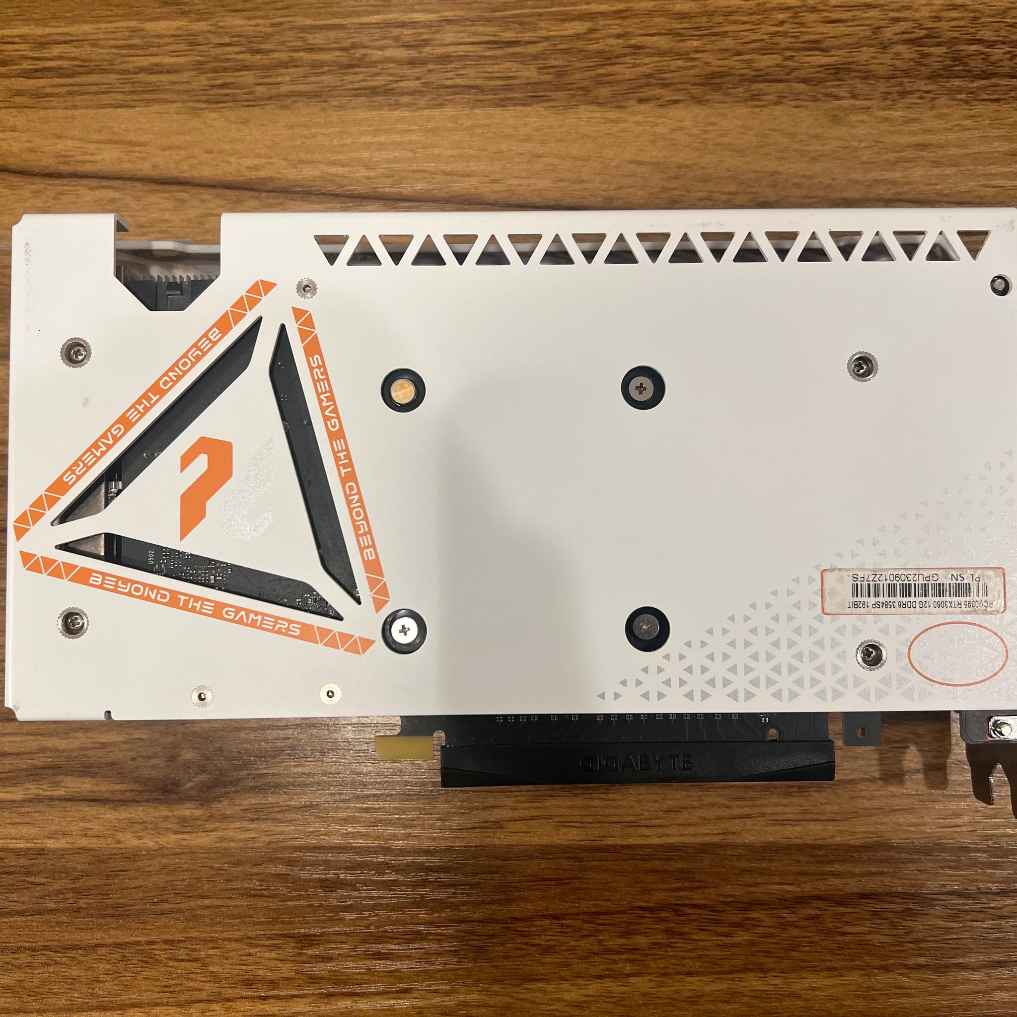 RTX 3060 12GB White PELADN ARMOUR Gaming GPU