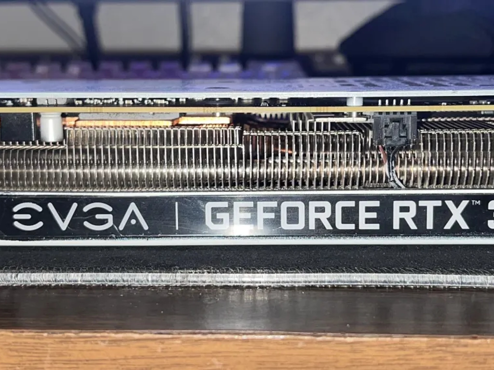 White EVGA GeForce RTX 3070 FTW3 ULTRA 8GB GDDR6