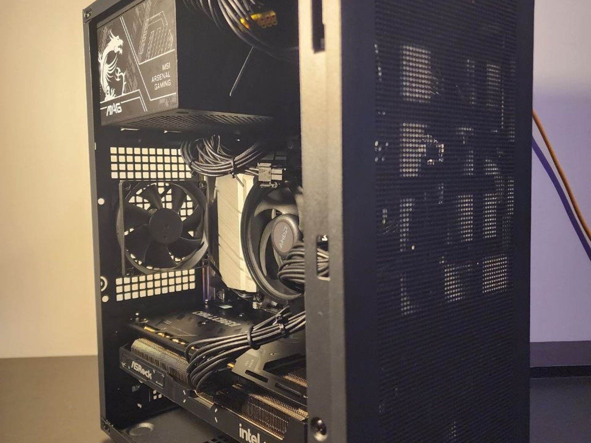 Arc B580 Custom Gaming PC - Ryzen 5 5500, 1 TB NVMe SSD