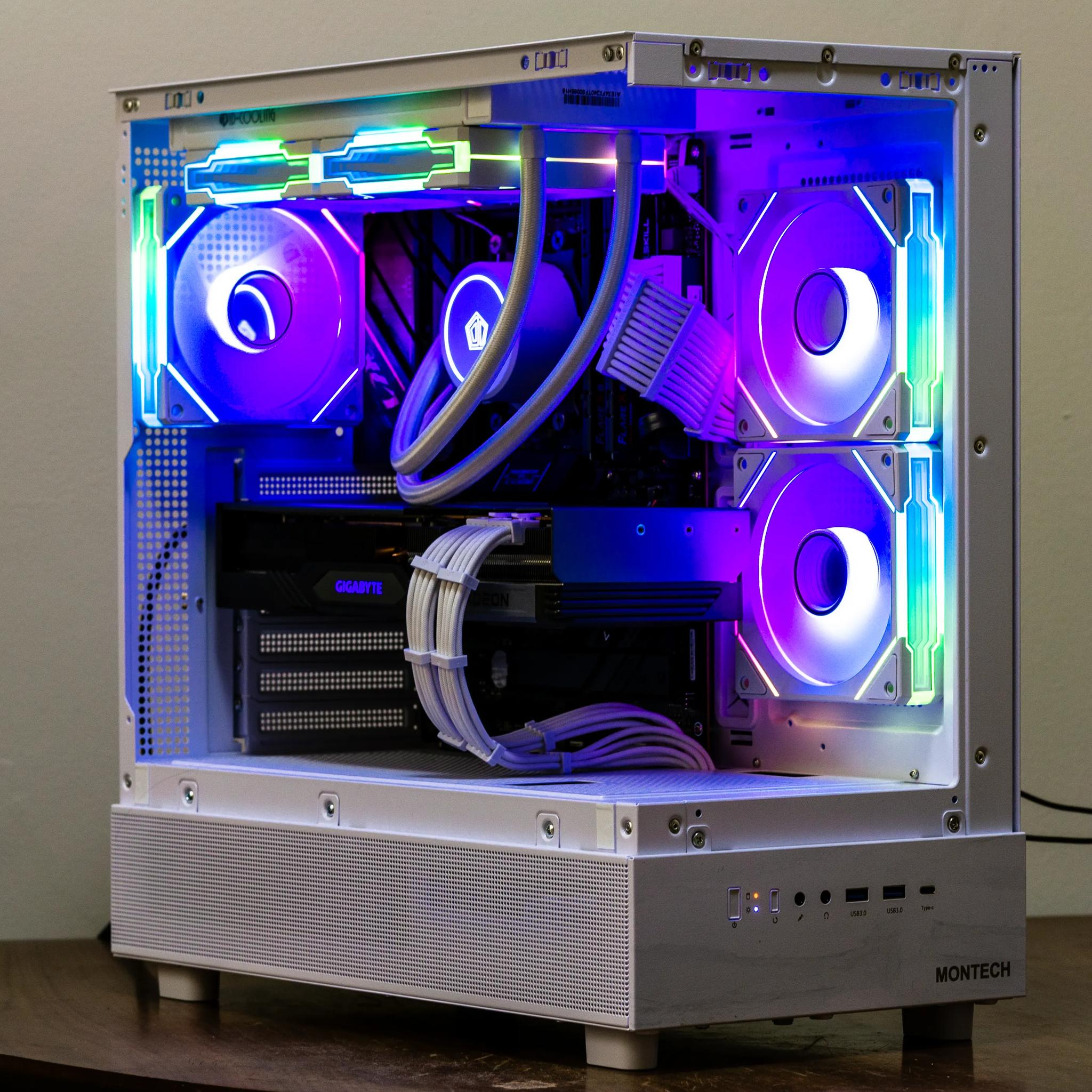 ❄️1440p/4K Streaming & Gaming BEAST❄️ RX 7800XT| Ryzen 5 7600X| AM5| 32GB DDR5| 1TB M.2| WiFi