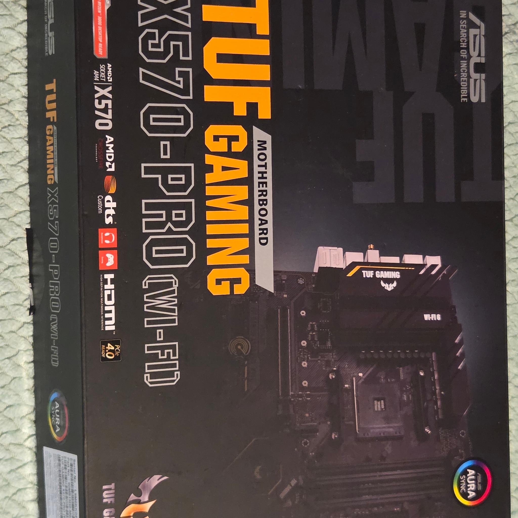 AMD Ryzen 9 5900X + ASUS TUF X570-Pro Wi-Fi + 32GB Corsair Vengeance RGB Pro 3600MHz Bundle