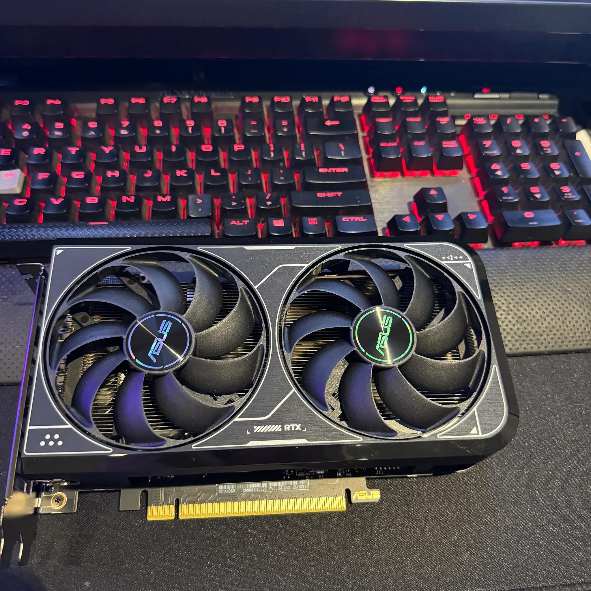 ASUS Dual GeForce RTX™ 4060 V2 OC Edition 8GB GDDR6