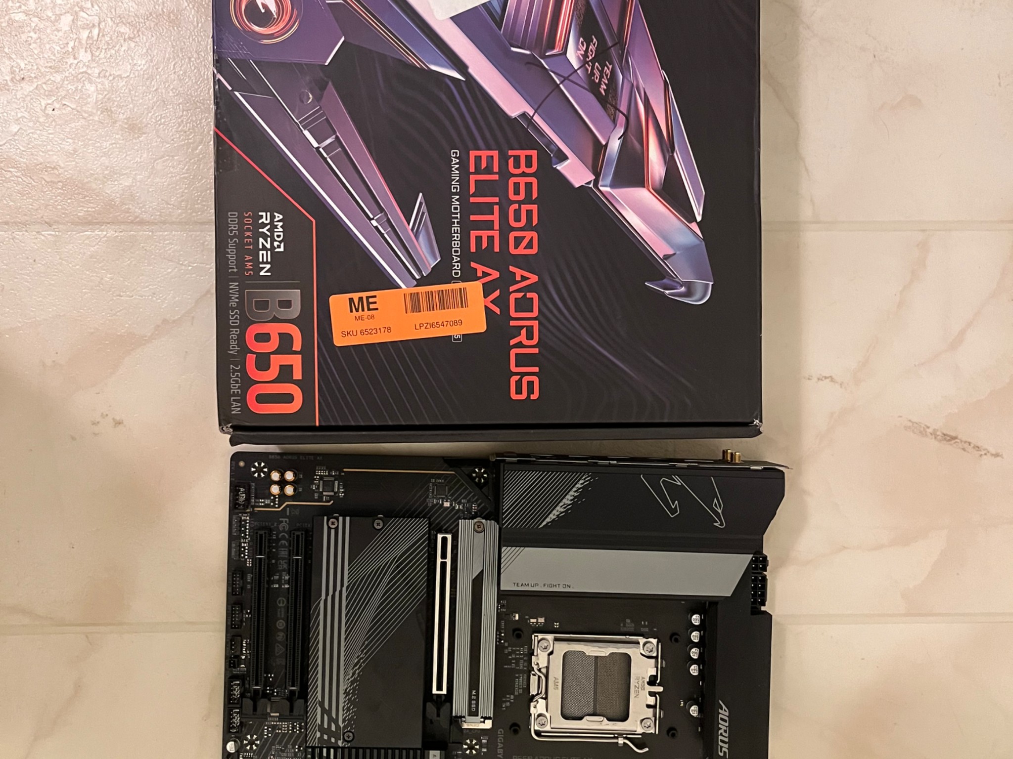 GIGABYTE B650 AORUS ELITE AX ATX AM5 (DDR5, PCIe 5.0)