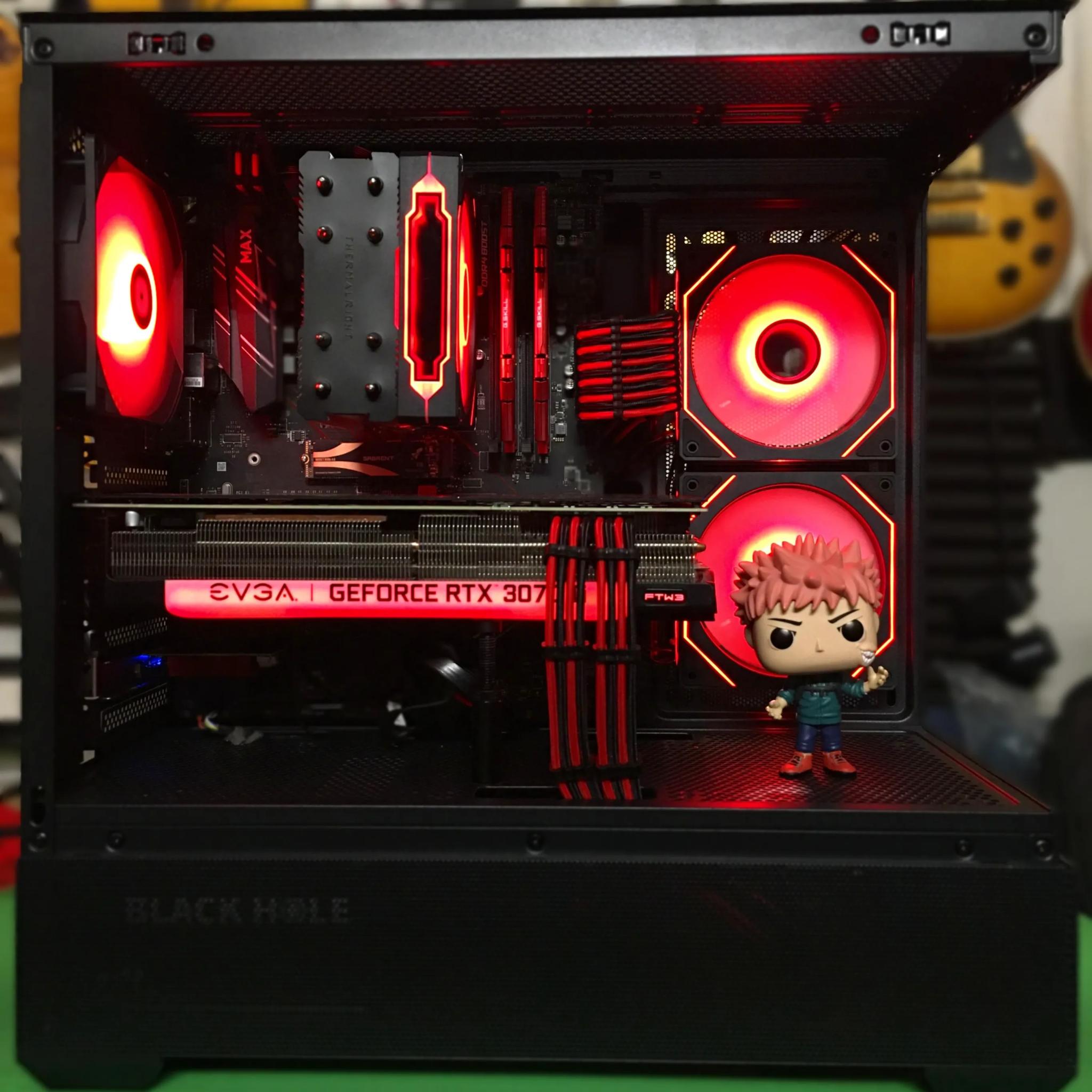 ⚫ 1440p Gaming🔴 🎮 | RTX 3070 TI | Ryzen 5 5600X | 32GB Ram | 1 TB SSD | Wi-Fi/Bluetooth