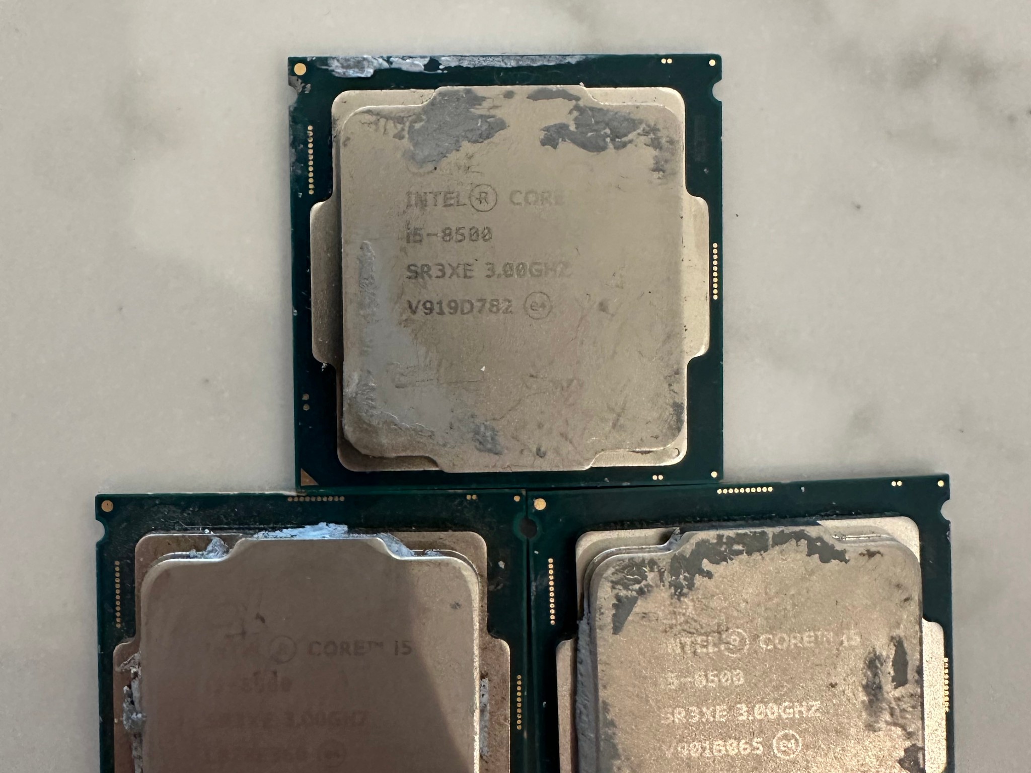 Intel Core i5-8500 3.00GHz LGA1151 CPU - Tested Working (Lot of 3)