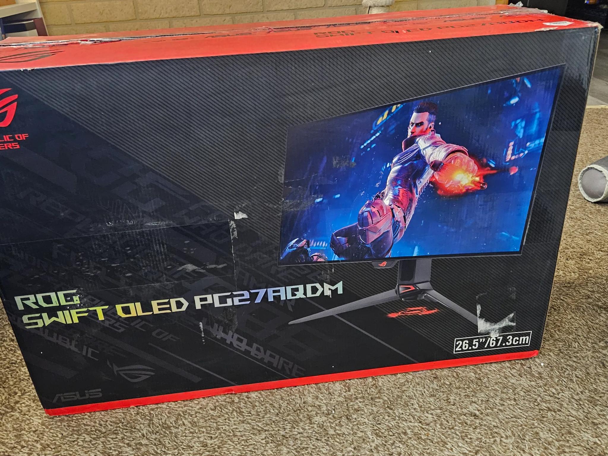 ASUS ROG Swift OLED PG27AQDM 26.5" QHD Gaming Monitor
