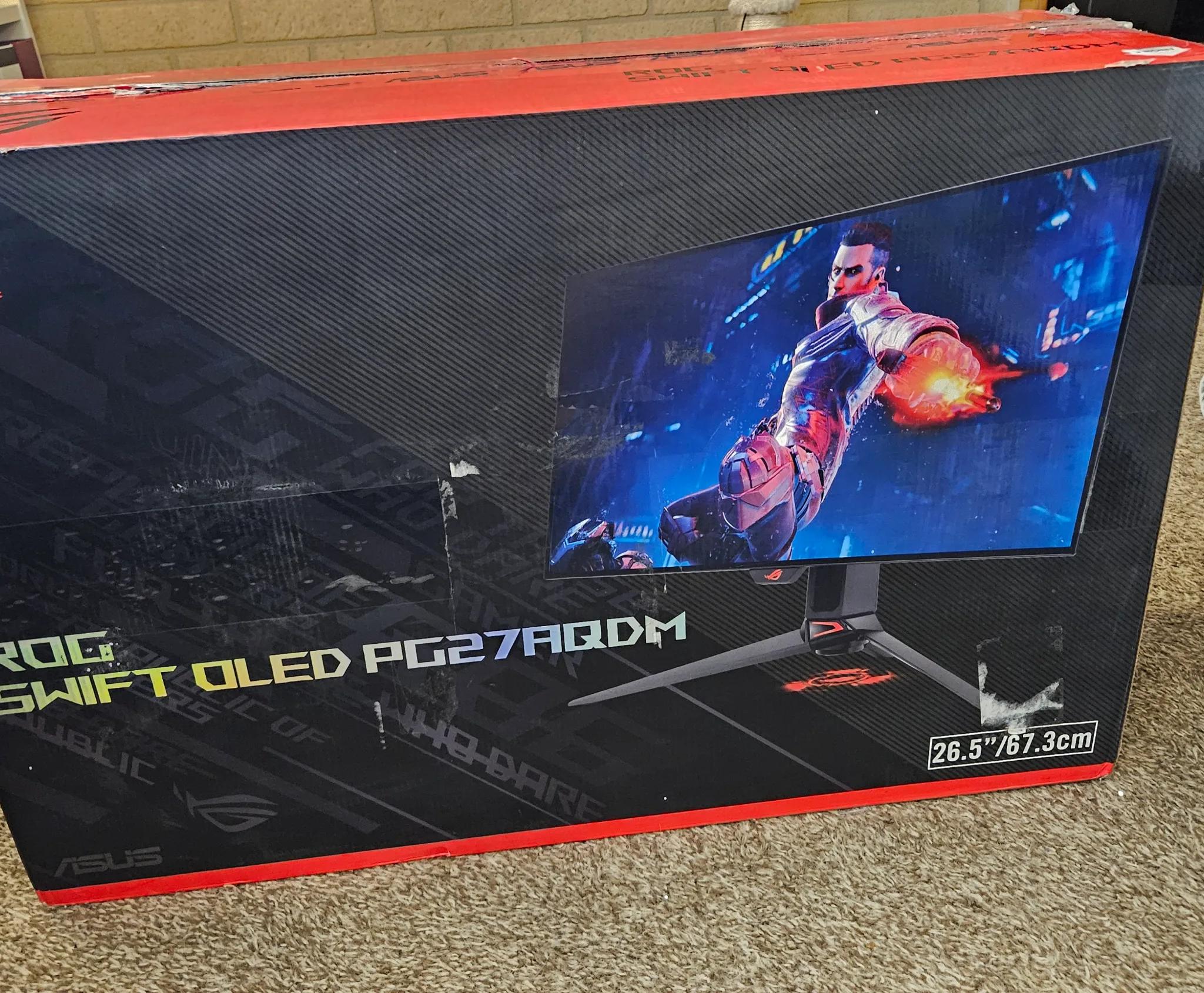 ASUS ROG Swift OLED PG27AQDM 26.5" QHD Gaming Monitor