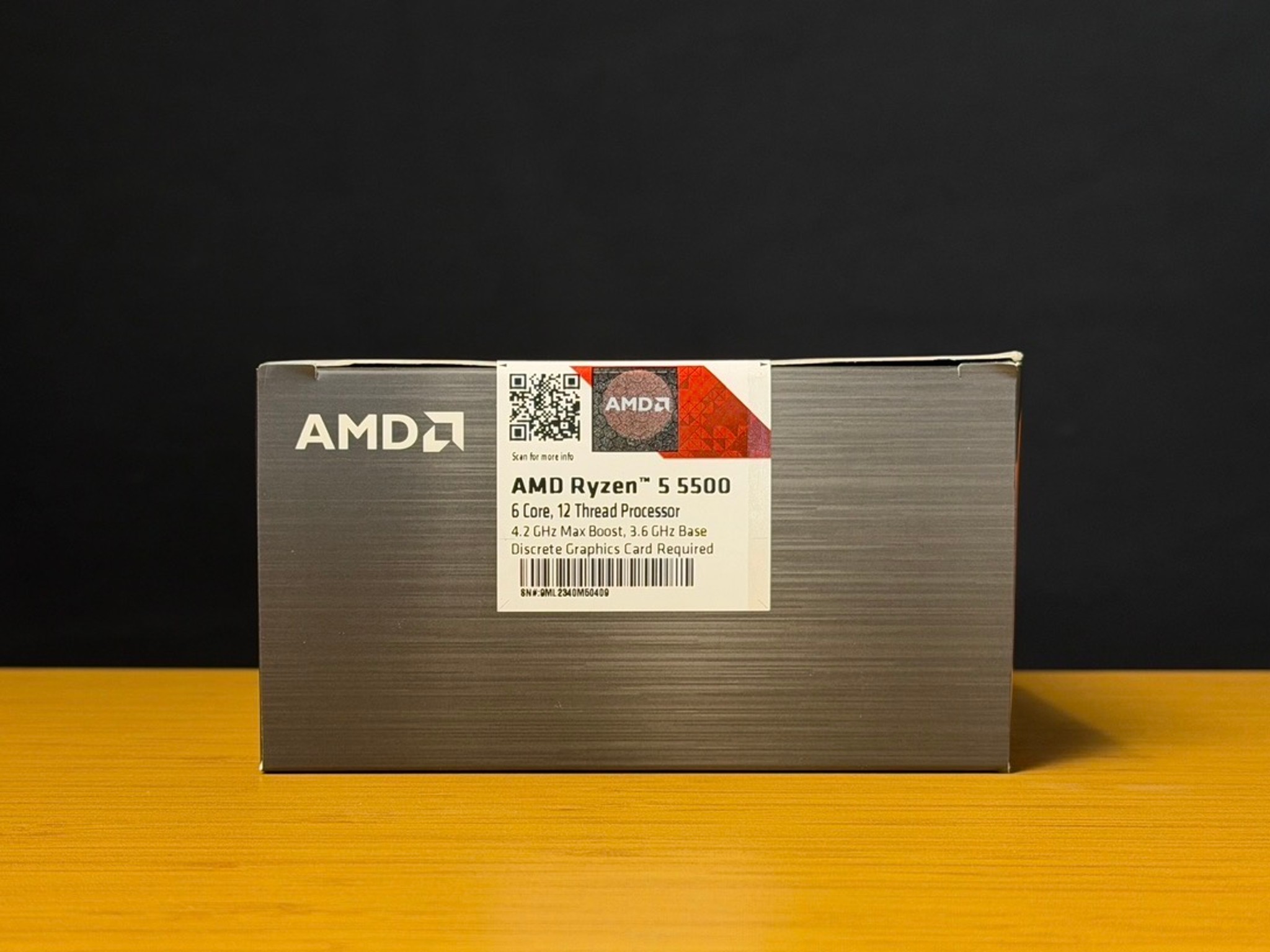 AMD Ryzen 5 5500 with CPU Cooler