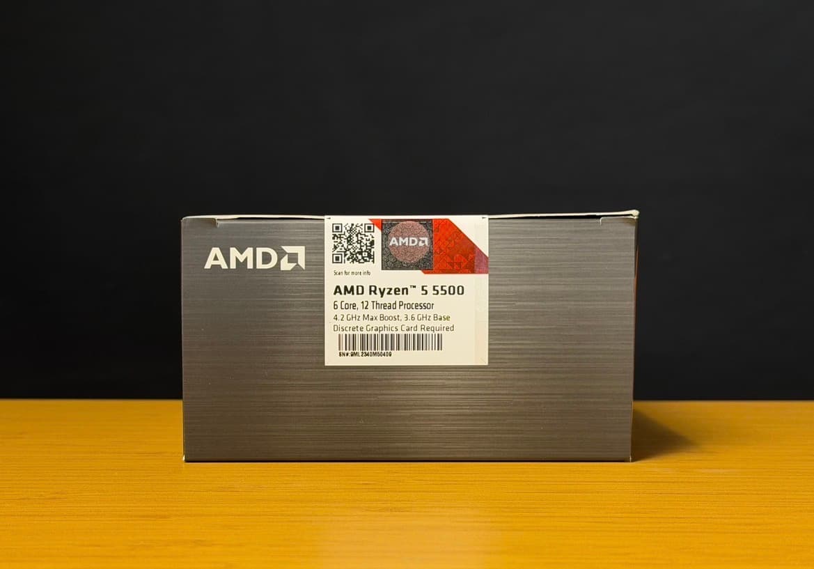 AMD Ryzen 5 5500 with CPU Cooler