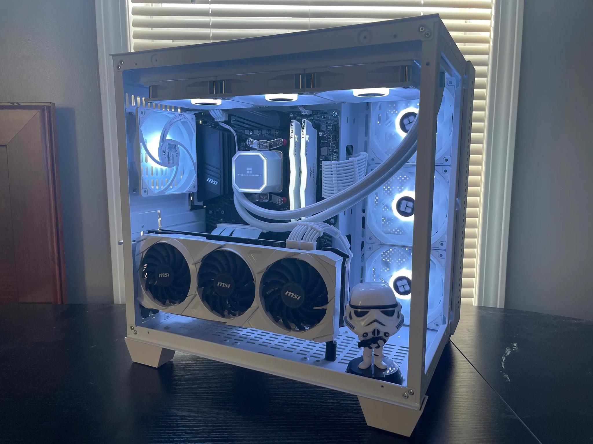 ⚪Stormtrooper⚫🌊Liquid Cooled🌊 RTX 3080 | Ryzen 7 5800X | 1TB NVME | 32GB RAM
