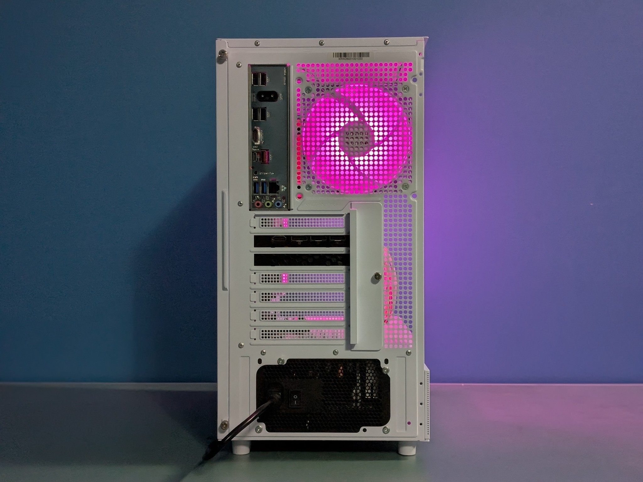 Pink & White Gaming PC | RTX 3060 Ti | Ryzen 5 5500 | 16GB RAM | NVMe SSD