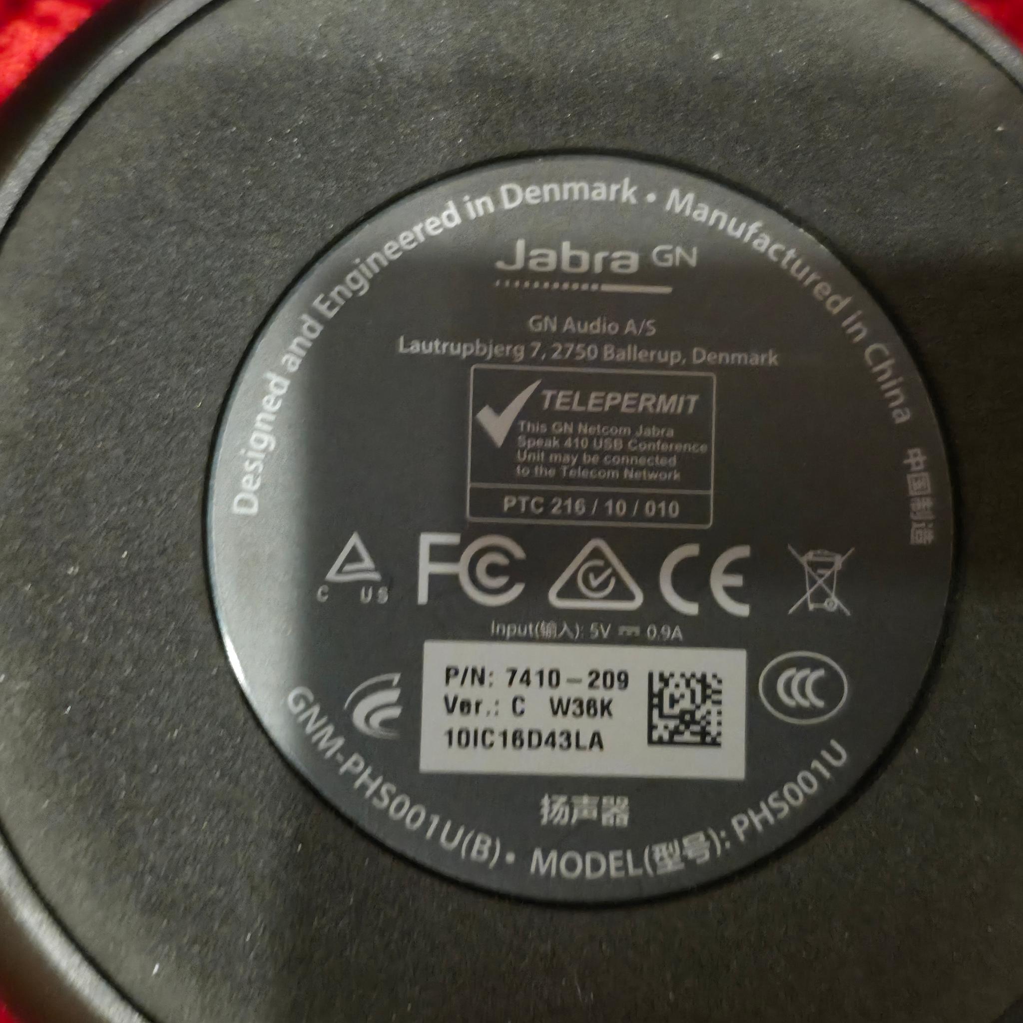 Jabra Speak 410 Speakerphone