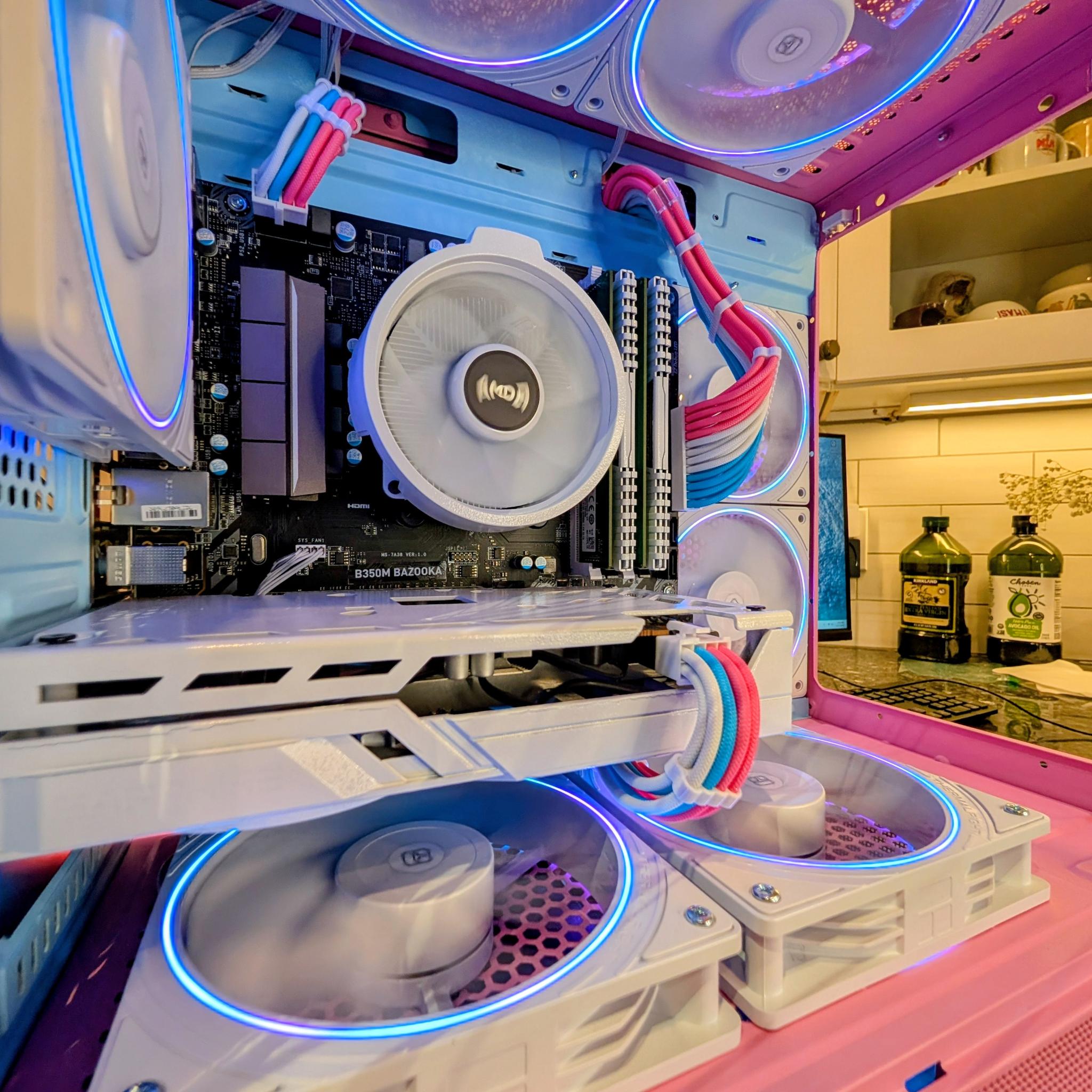 Gaming PC 🍭SUGAR RUSH⚡ AMD RYZEN RADEON