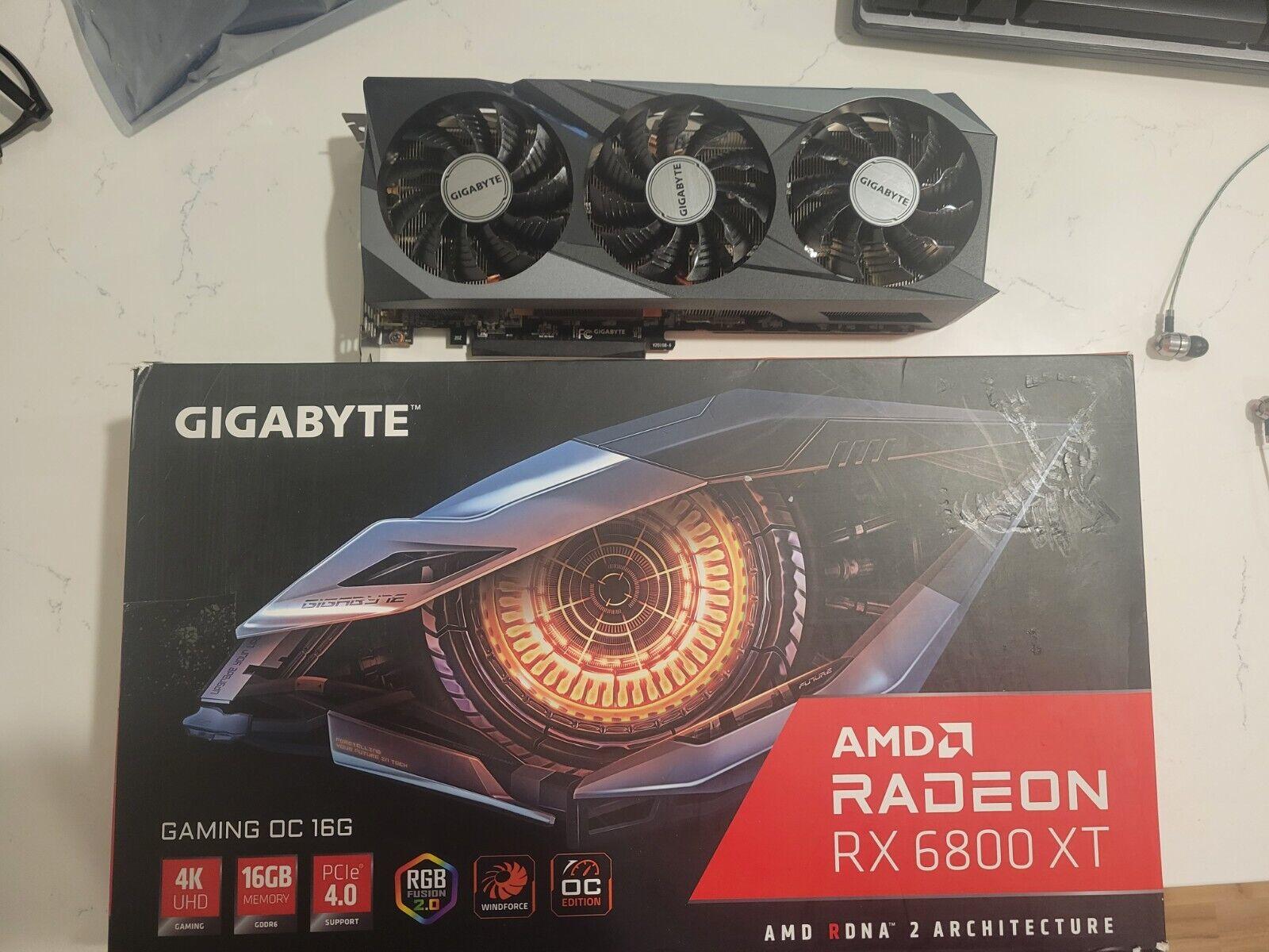 Gigabyte AMD 6800 XT OC Edition