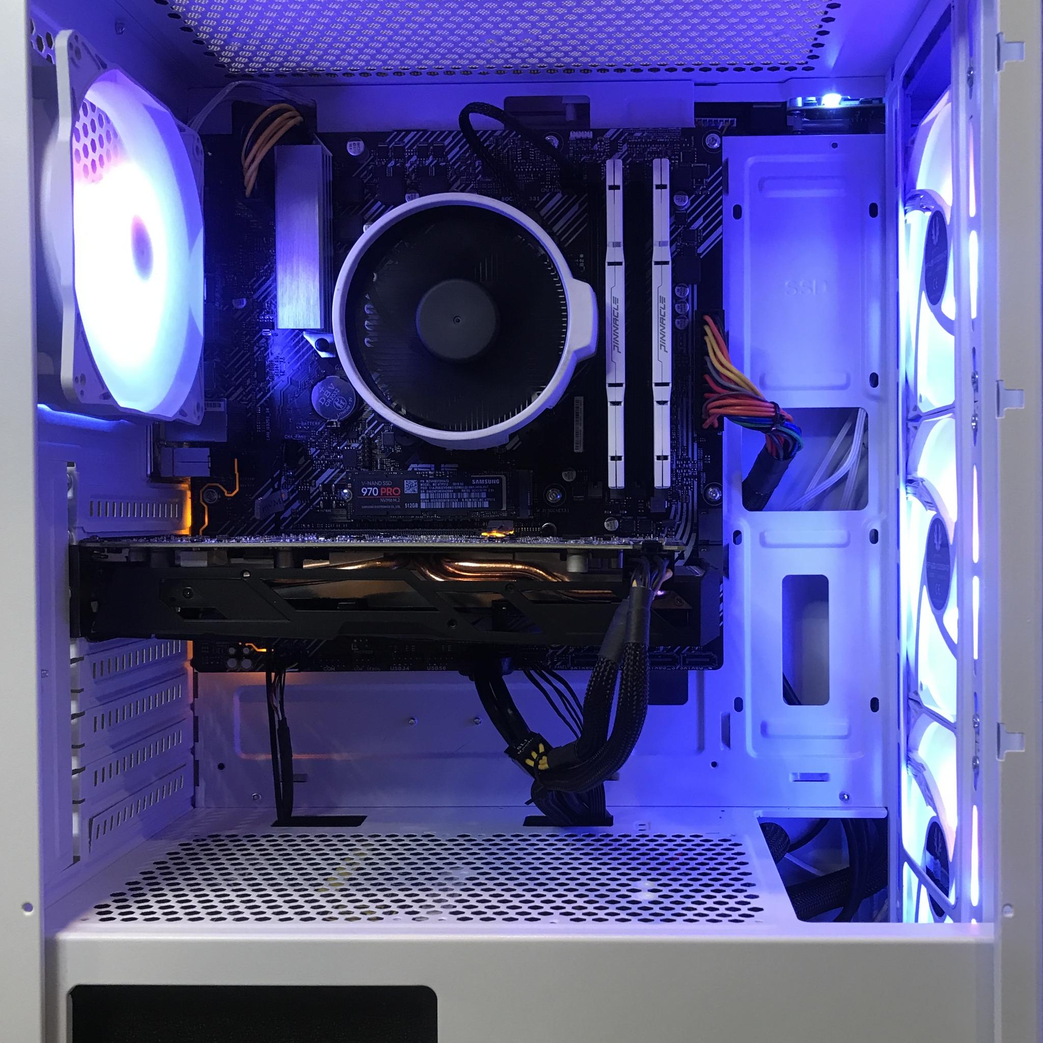 Budget PC - Gaming Computer | RX 580 8GB | RYZEN 5 1600X 3.6GHZ | 512GB NVME | 16 GB RAM 3200MHZ |