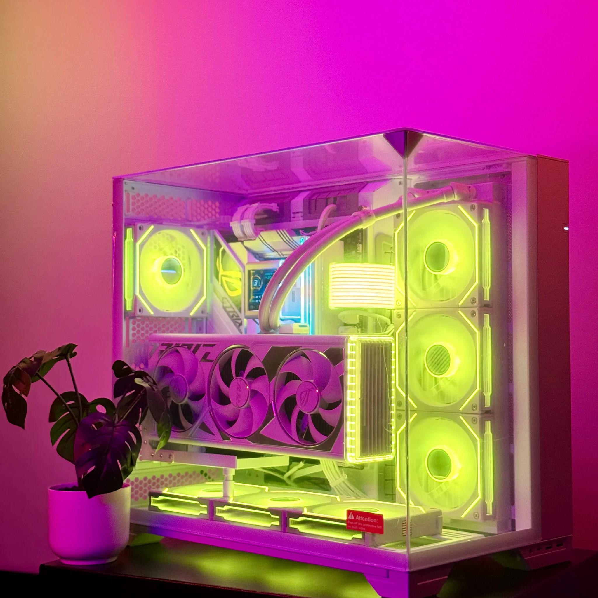 Heaven 🪽 ROG Strix 4090 OC☀️ i9-13900K 24 Cores🌙 Corsair Dominator 32GB RAM✨3TB SSD 📖 1050W WiFi7