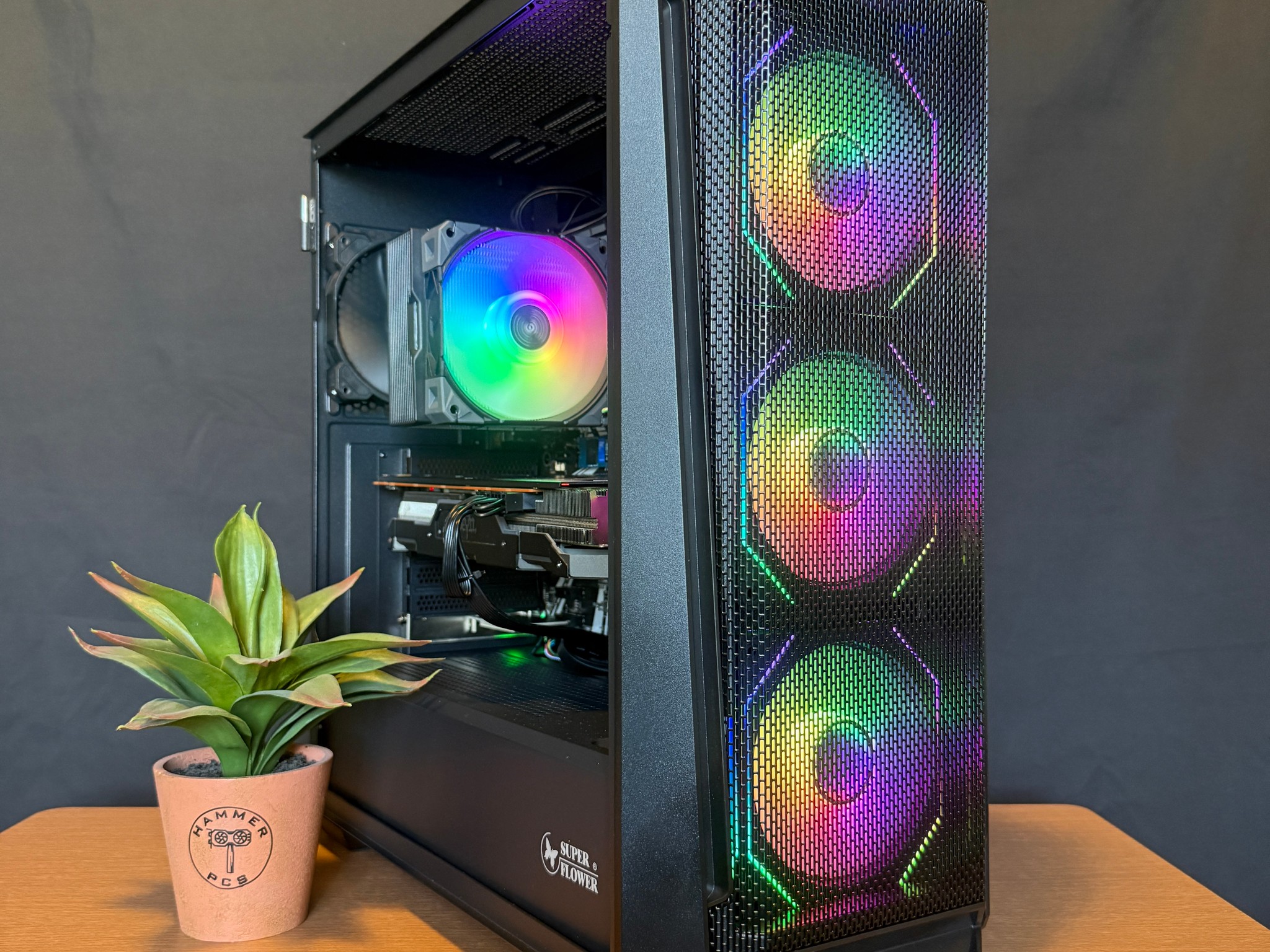 💥RX 5700 XT + Intel i7 RGB Gaming PC💥| 16gb RAM, 1TB SSD | Fortnite, GTA V, Arc Raiders, and more!