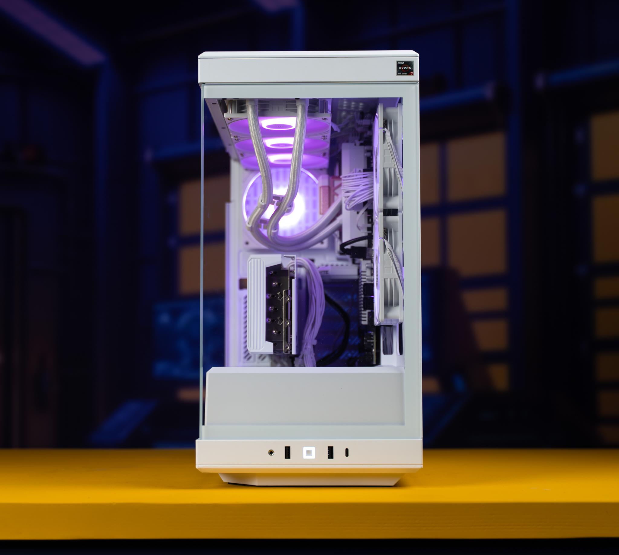 “SynthelisX” RX 9070 XT Ryzen 7 7800X3D 32GB Windows 11 2TB 4K Gaming PC Solo Leveler