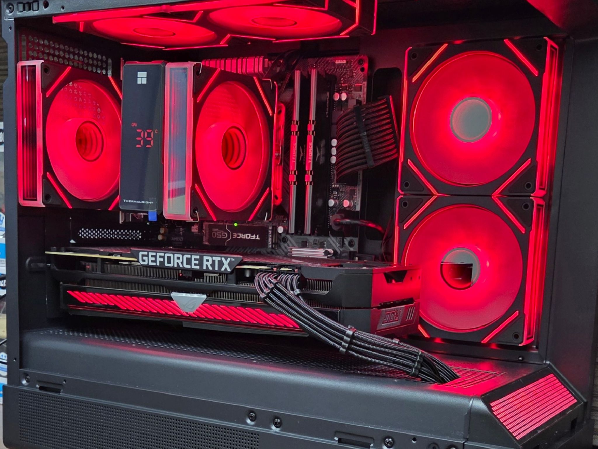 UDGX Dark Nebula – ROG Strix RTX 3070 • 1080p/1440p Gaming PC