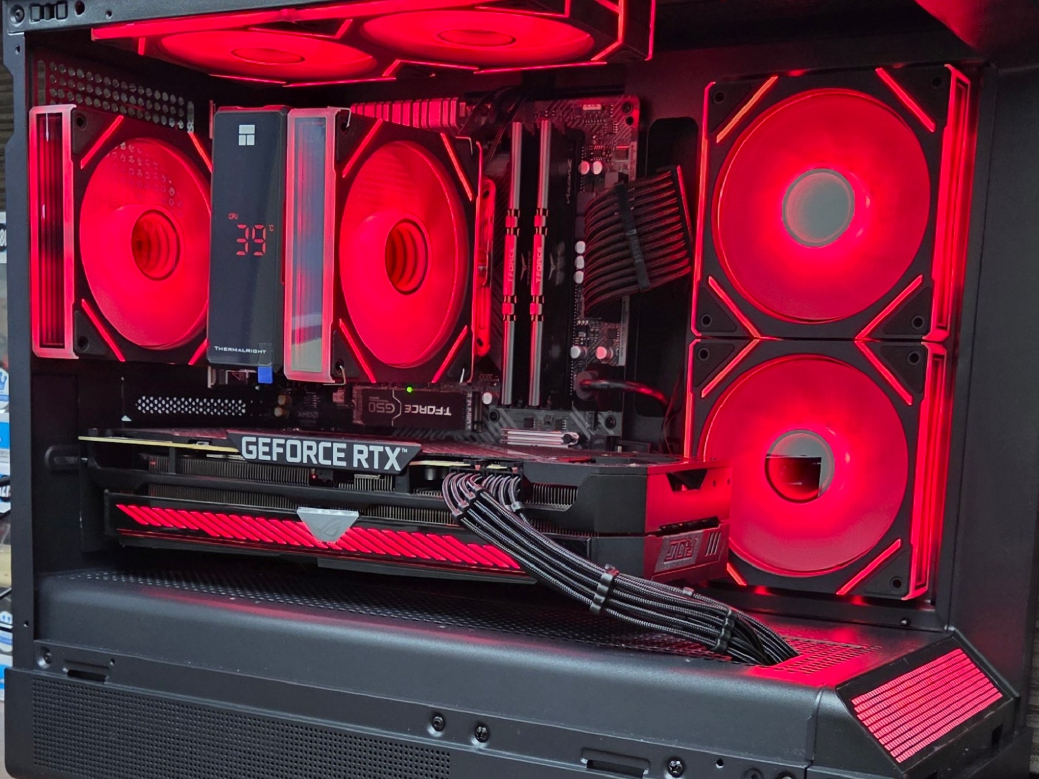 UDGX Dark Nebula – ROG Strix RTX 3070 • 1440p Gaming PC