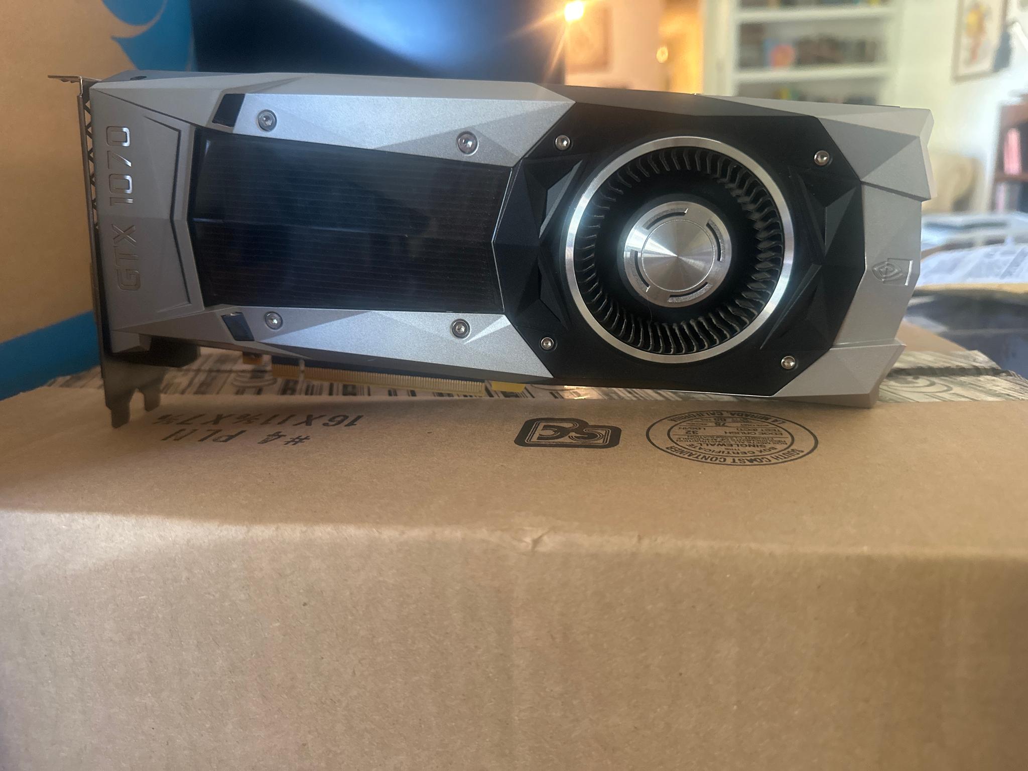 NVIDIA GTX 1070 FOUNDERS EDITION