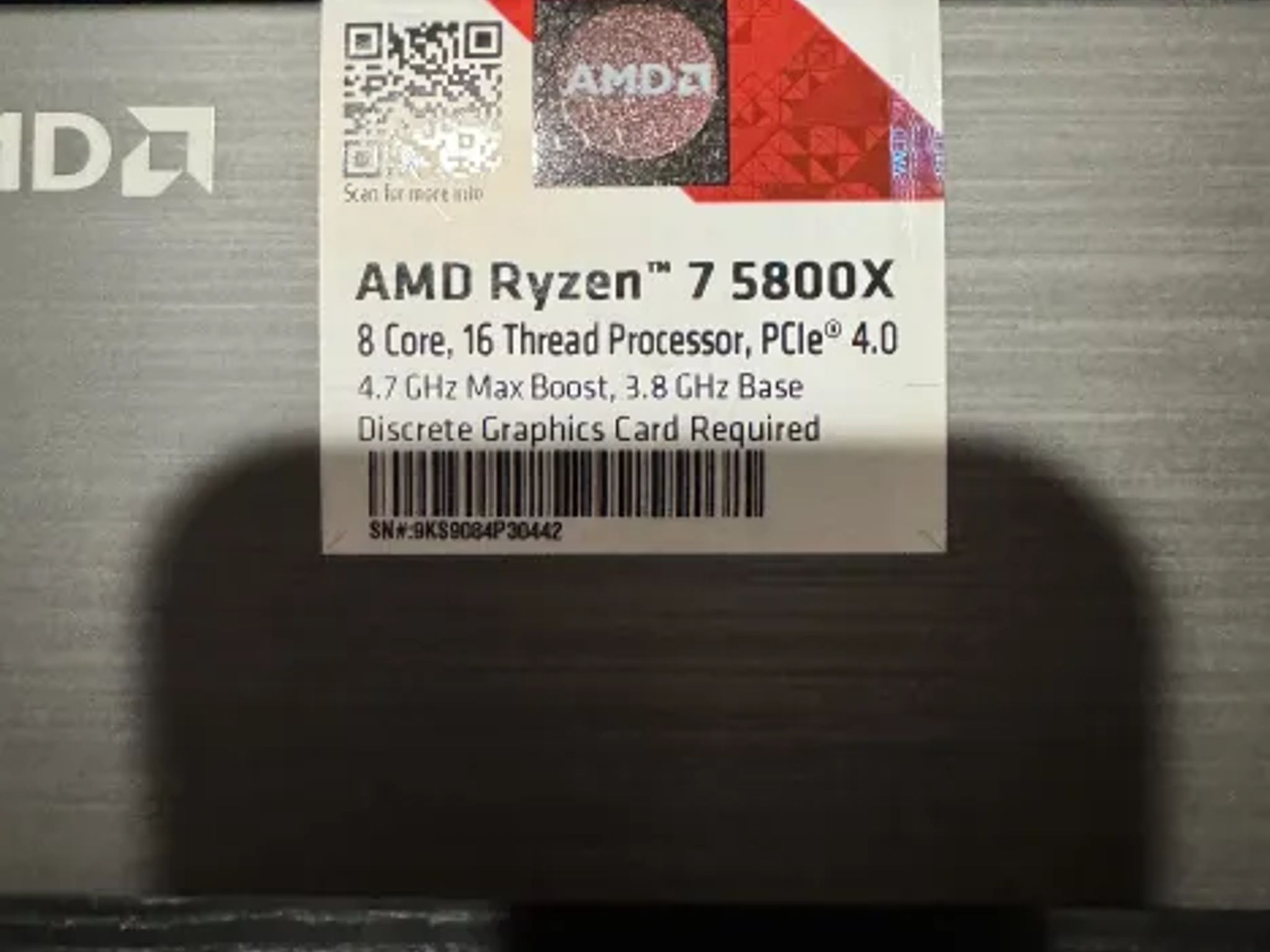 Brand New Ryzen 7 5800x