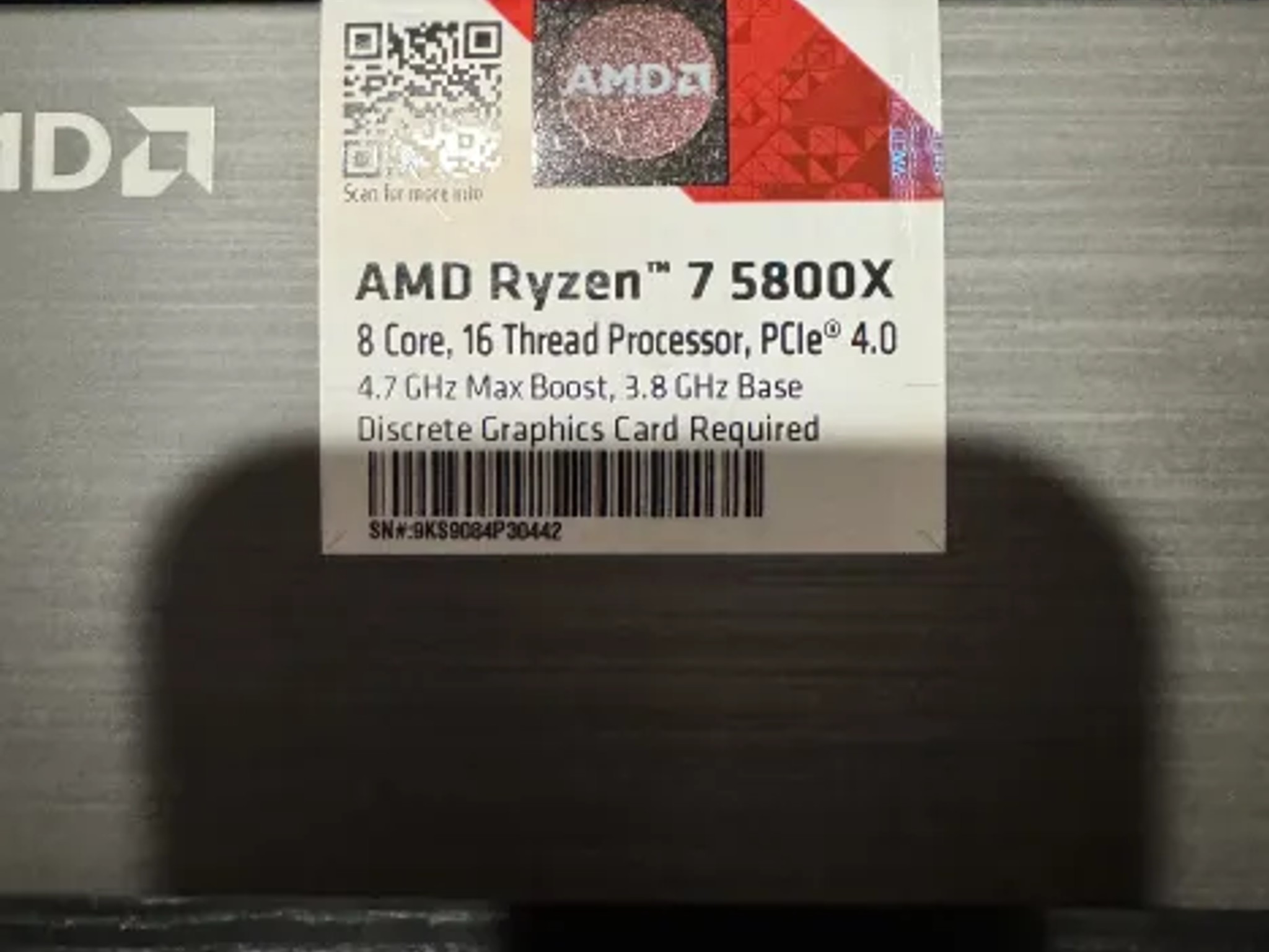 Brand New Ryzen 7 5800x