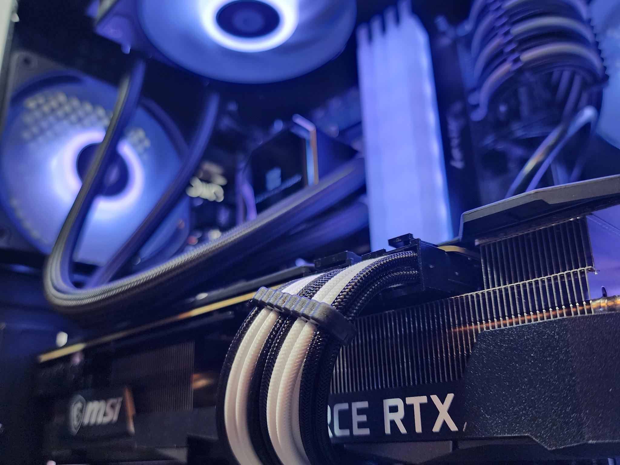 🤍🖤💙 MSI RTX 3080 // Intel Core i5 12400 // Lexar 32GB 3600MHz