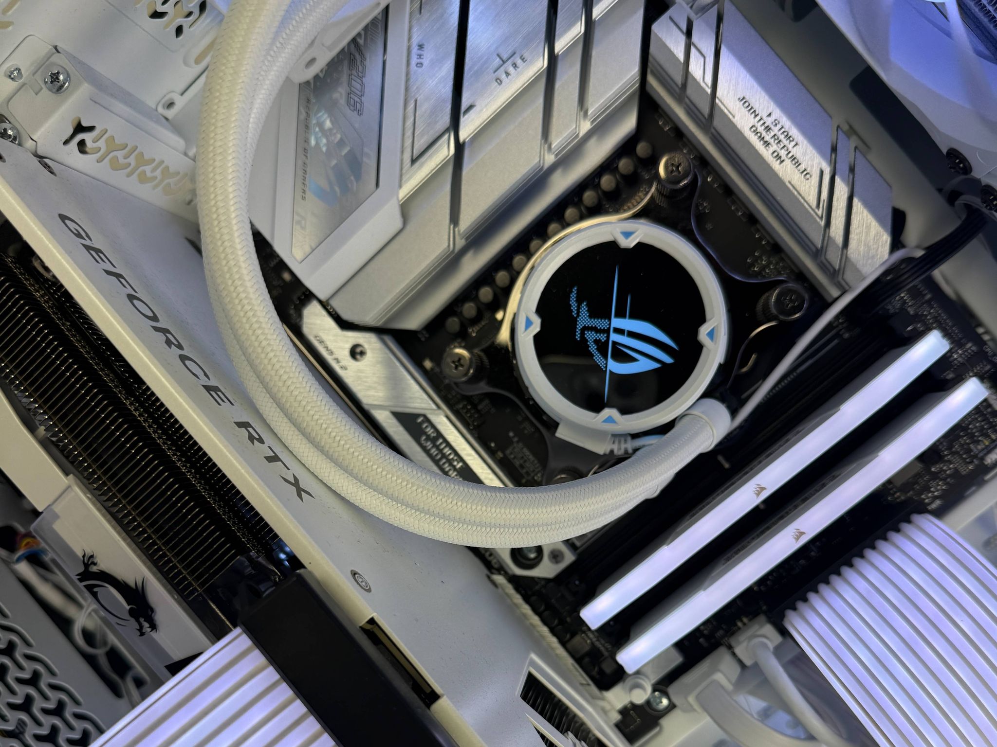 🧊Cryostorm🧊  | 1440p Streaming PC | Ryzen 7 7800X3D | MSI RTX 5070 | 32GB DDR5 6000MHz