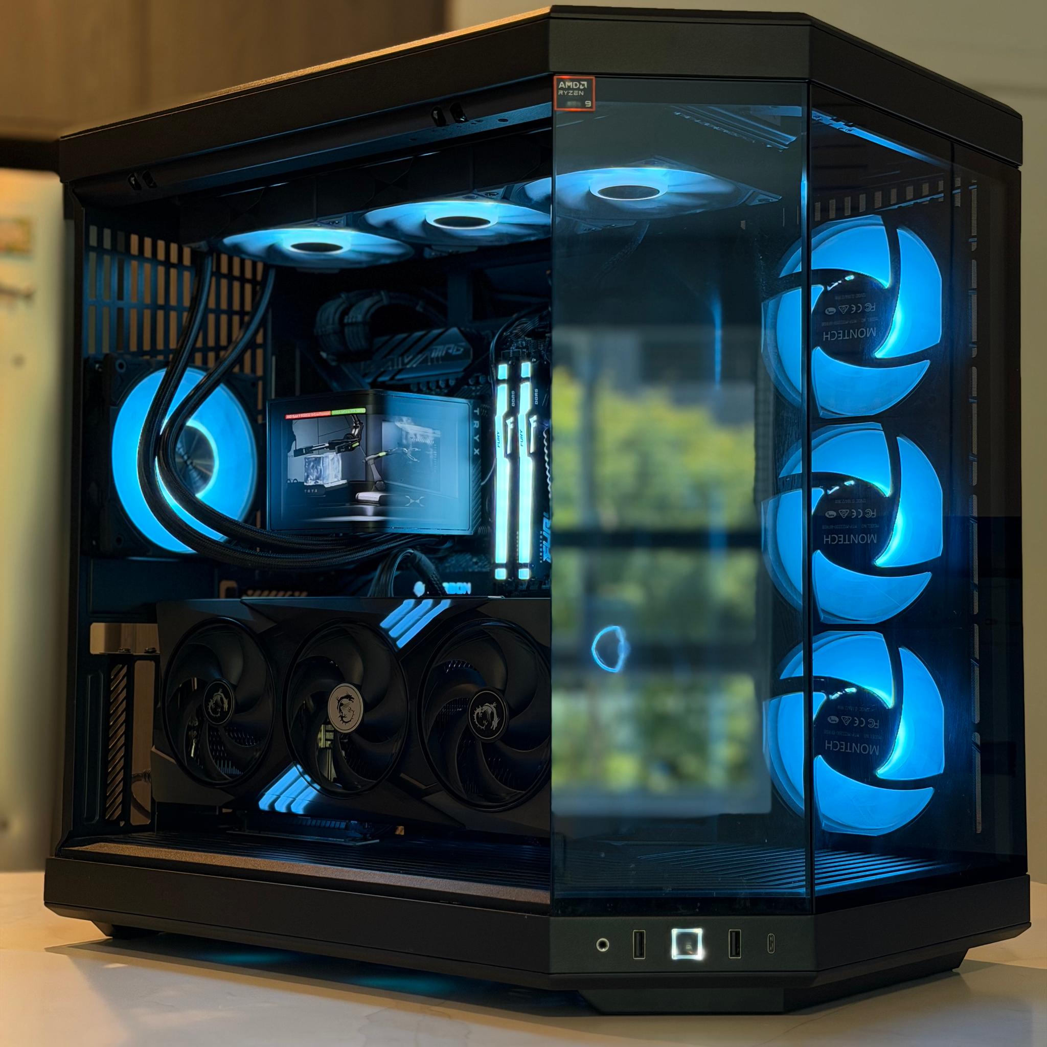 High End Gaming PC | RTX 5070 | RYZEN 9 9950X3D | 32GB DDR5 | 2TB SSD | WIFI & BT | WINDOWS 11