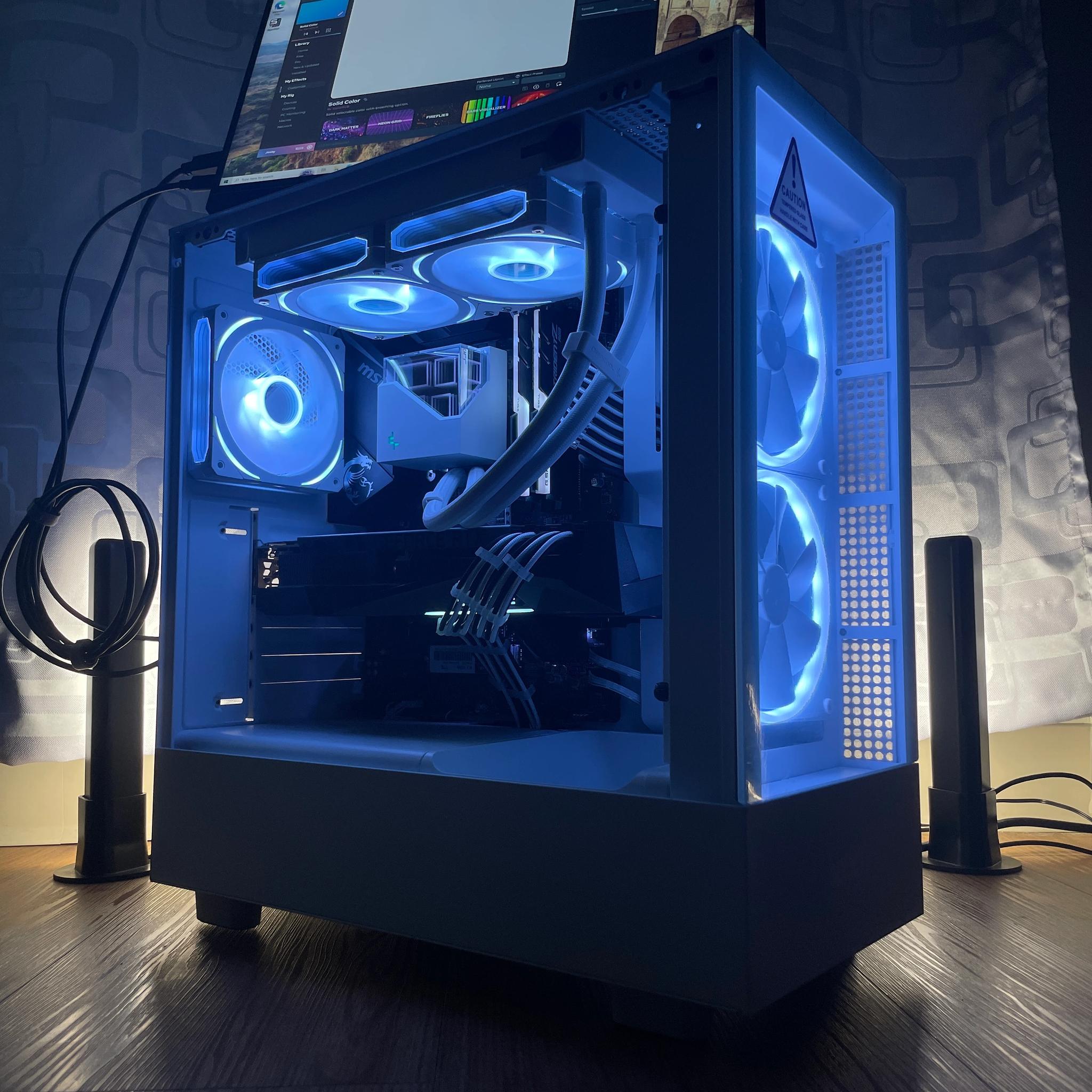 🤍💎 Hakushō [白晶] - Powerful 1440P Gaming PC | RTX 3080, Core i7-11700F