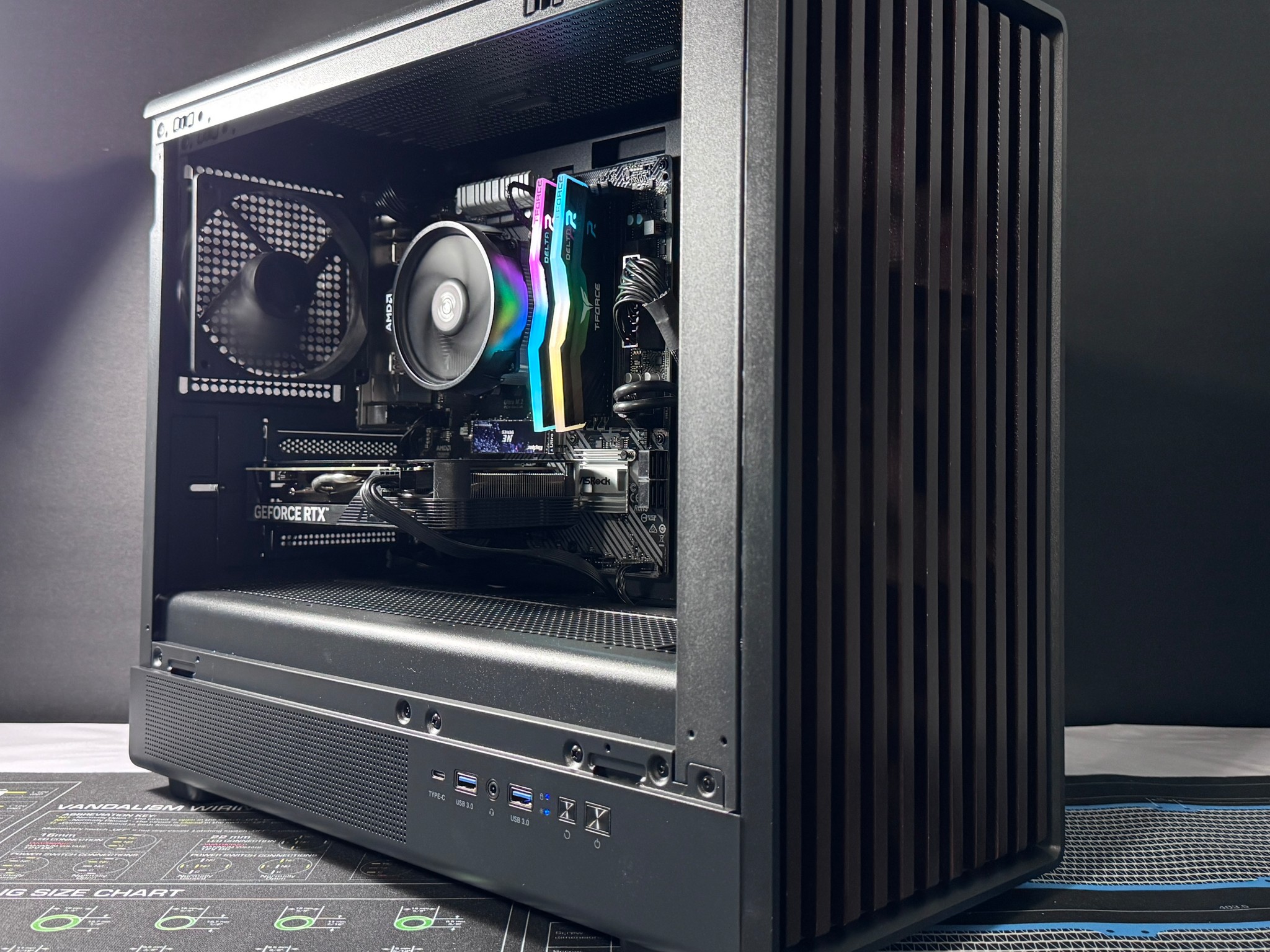🪵WOODLAND🪵 Gaming PC | AMD Ryzen 5 3600 | 16GB | RTX 4060 | 1TB SSD | Win11 | Wi-Fi