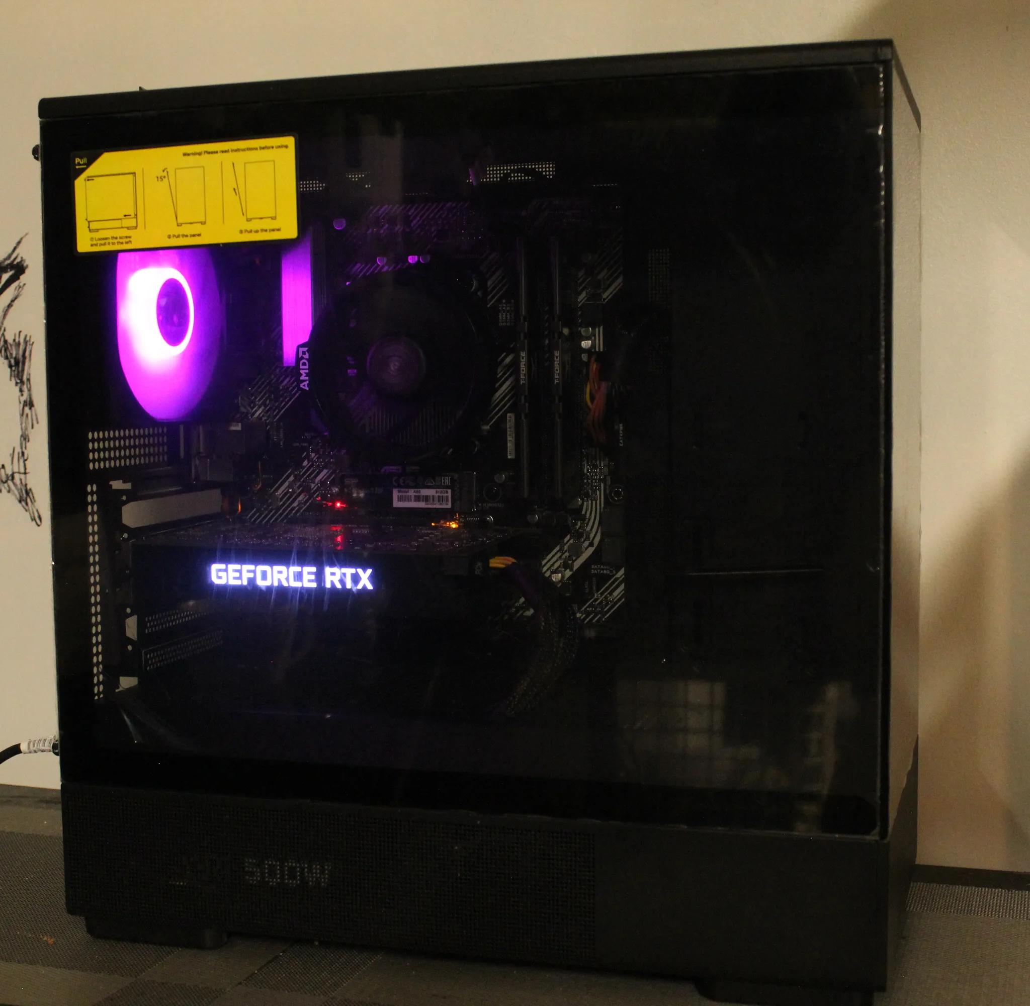 Gaming PC ( RTX 2060 6GB + Ryzen 5 4500)