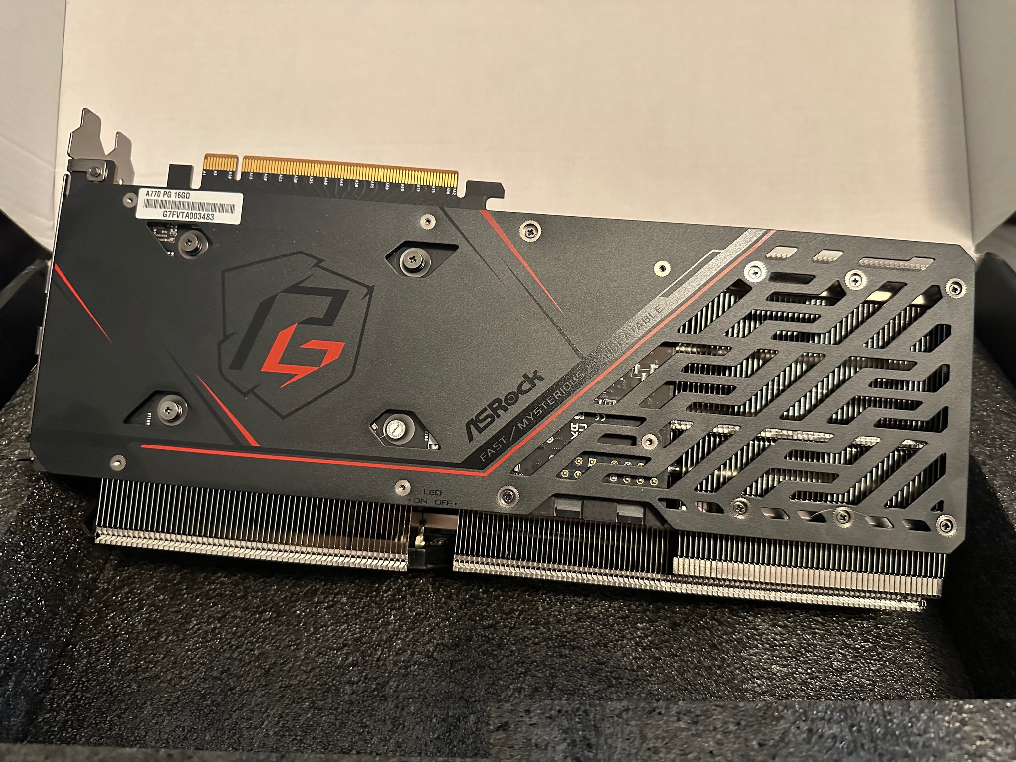 Asrock Phantom Gaming Arc A770 16GB - practically new