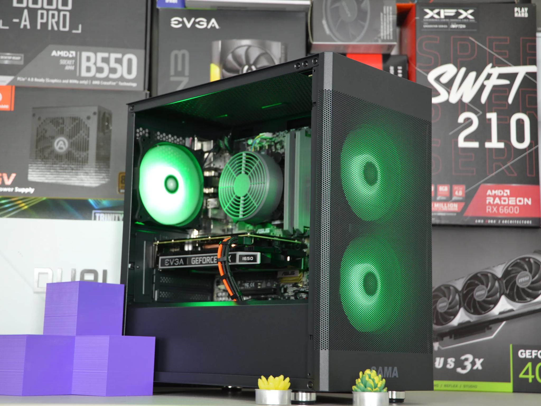 ⚫VALUE PC🟠| GTX 1650 4GB | INTEL i5 7500 | 16GB DDR4 RAM | 512GB SATA SSD | Midnight Orange |