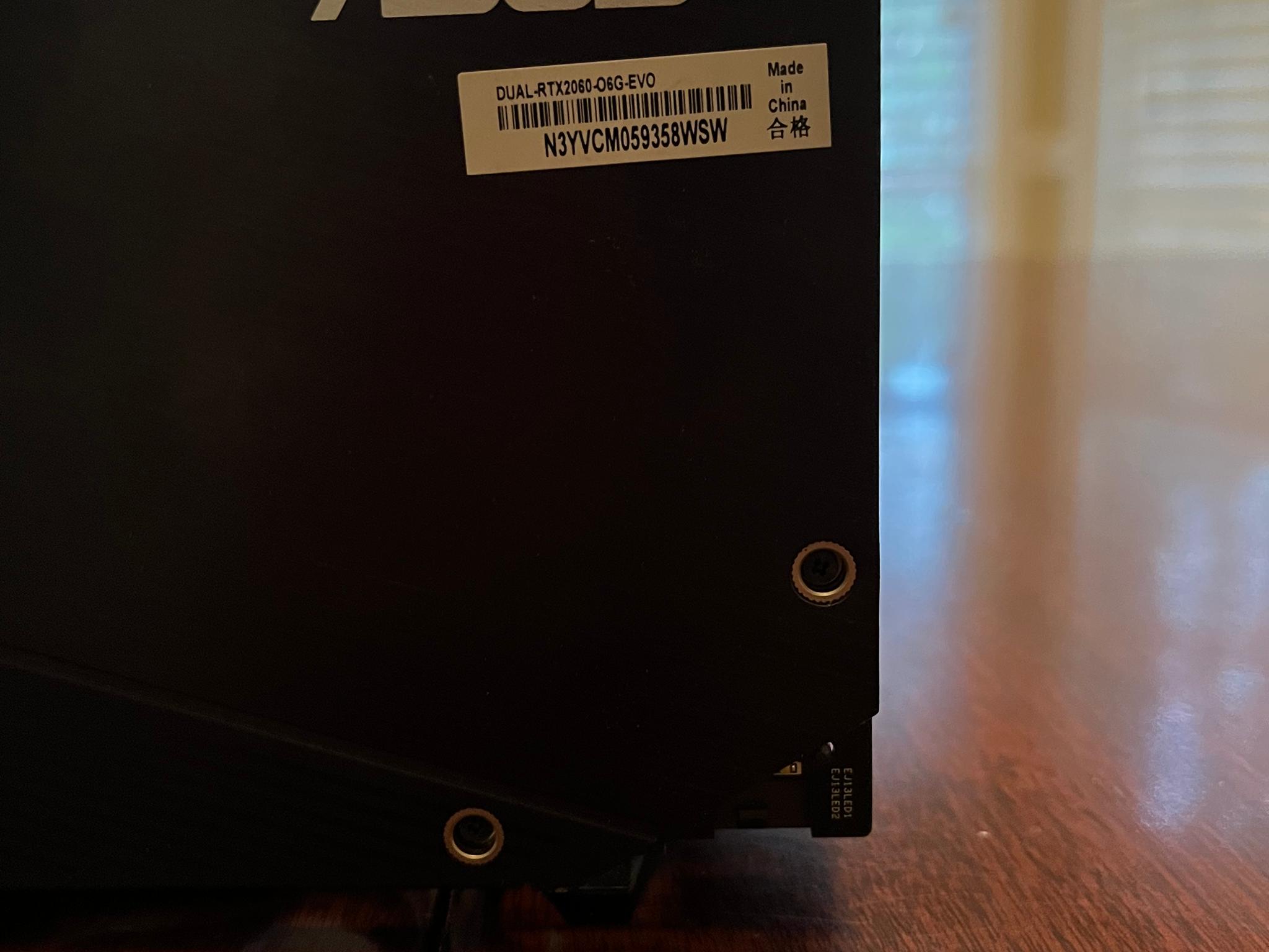 RTX 2060 6gb | Read Description |