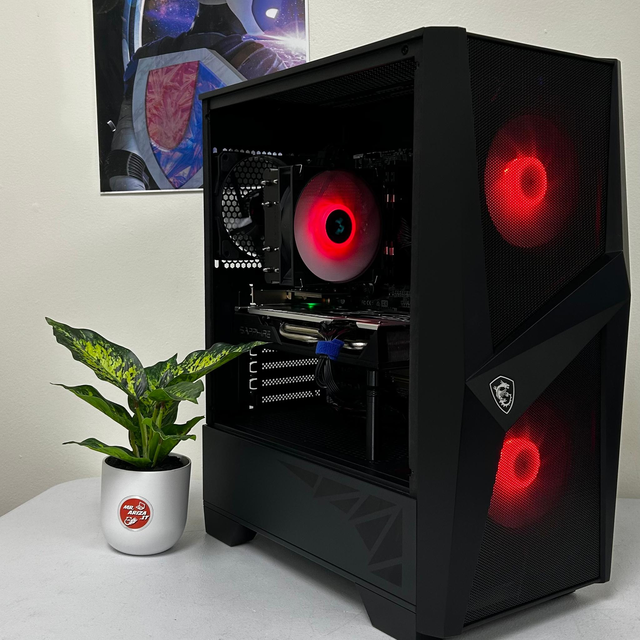 Budget Gaming PC | RX 580 8GB | i5-7600 | 16GB RAM | 512GB SSD