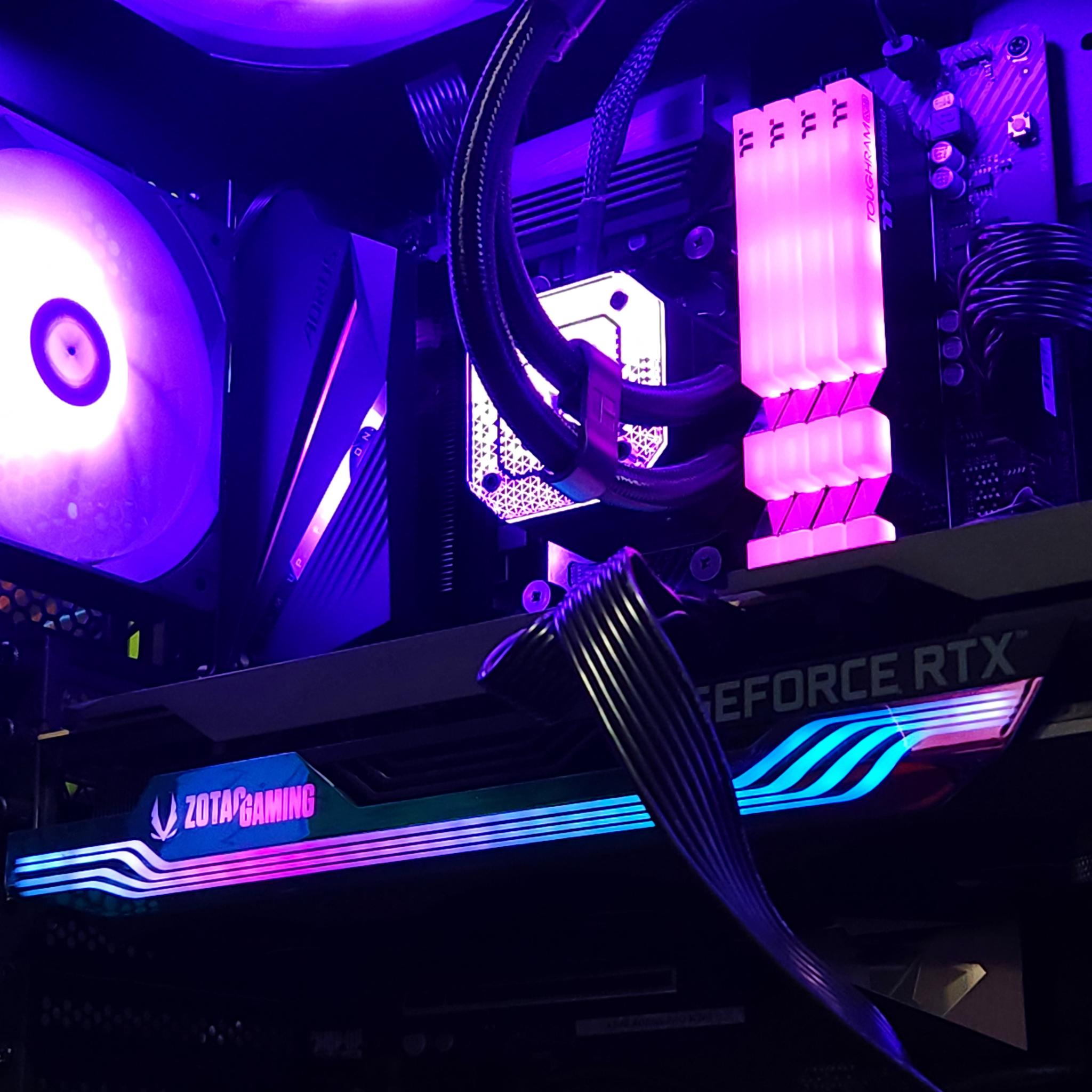 🌊 RTX 3080 TI 12 GB | Ryzen 7 5800X | 32GB DDR4 4000MTs | 2 TB NVME | WIFI + BT | AIO